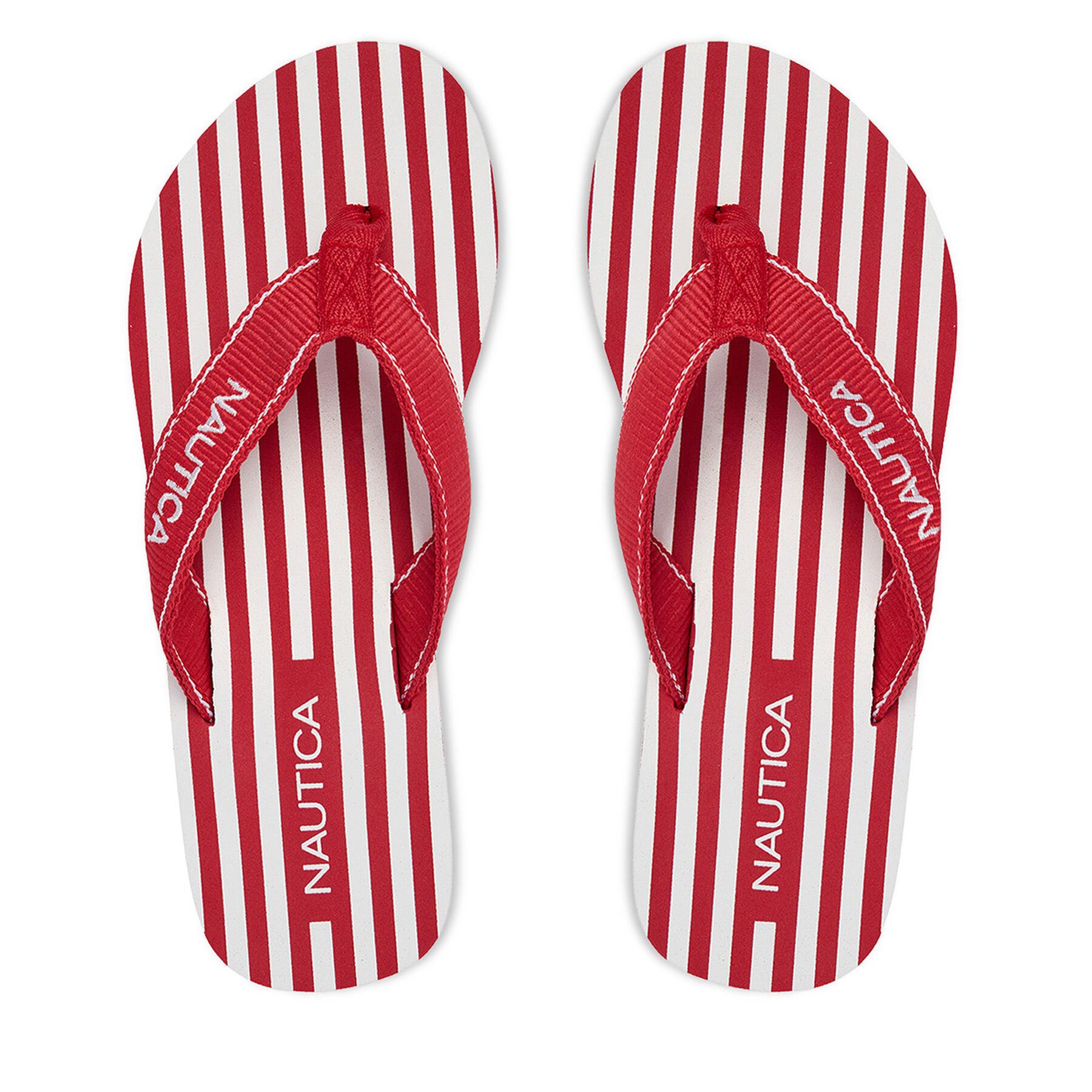 Nautica Damen-Flip-Flops Rot Badepantolette