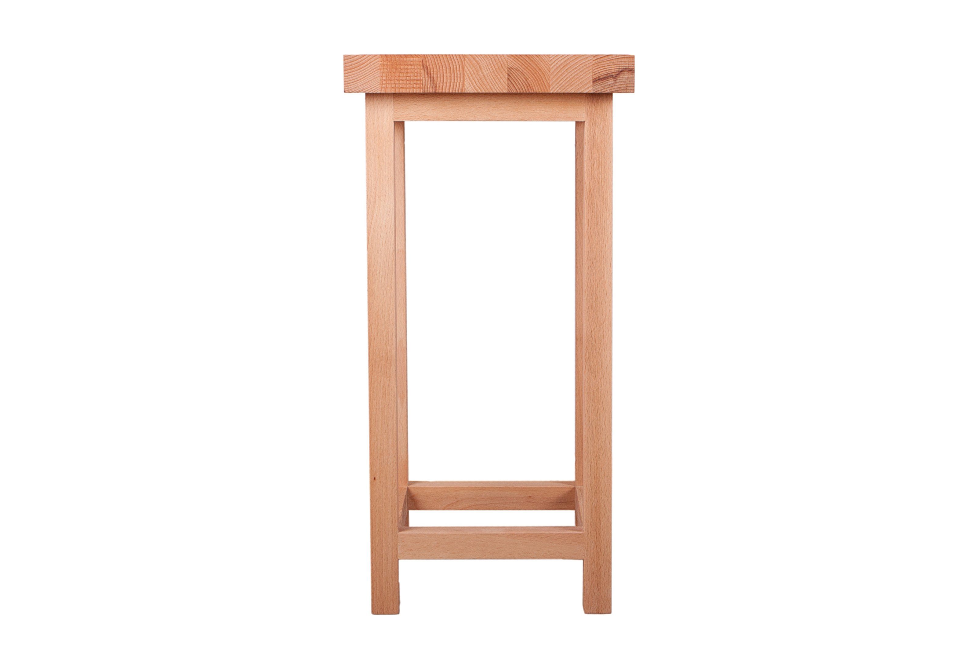 Harms Import Blumenständer aus Massivholz in Kernbuche. Abmessungen (BxHxT) 30x60x30 cm