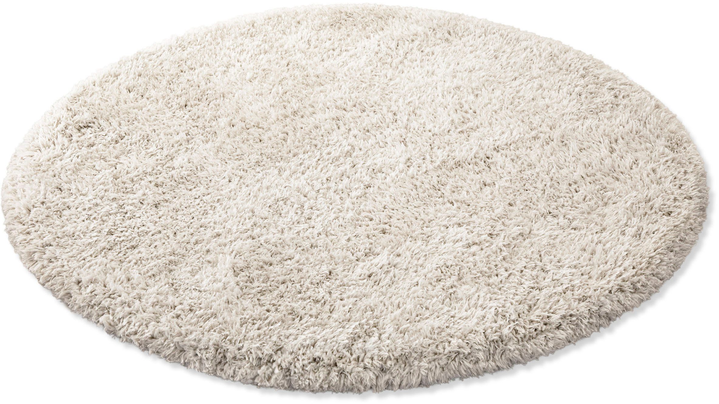 Esprit Hochflor-Teppich YOGI ESP-096, rund, Höhe: 50 mm, flauschiger weicher Flor, Wohnzimmer, Schlafzimmer