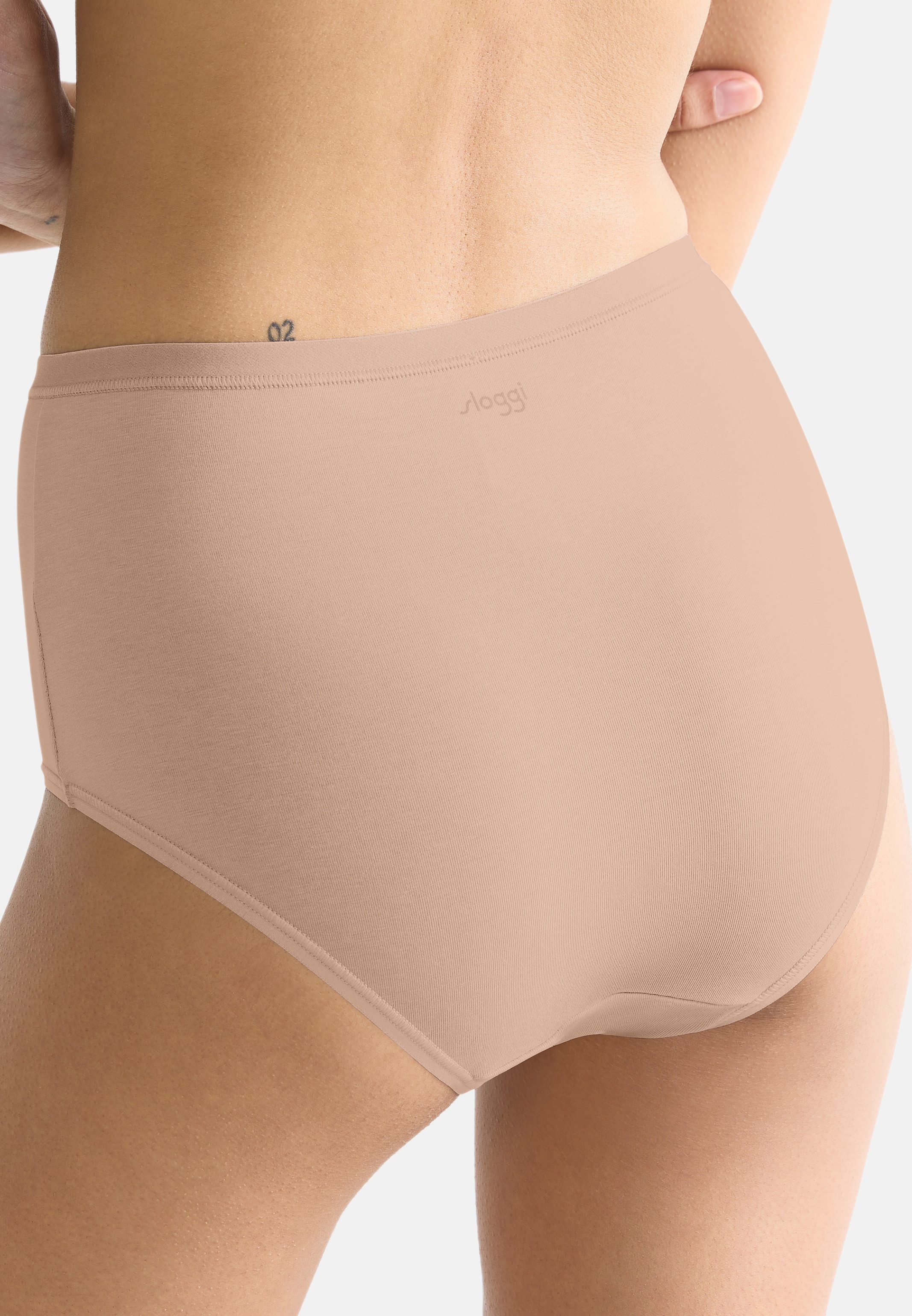 sloggi Panty 6er Pack GO Daily Cotton (Spar-Set, 6-St) High Waist Panty - Baumwolle - Atmungsaktiv