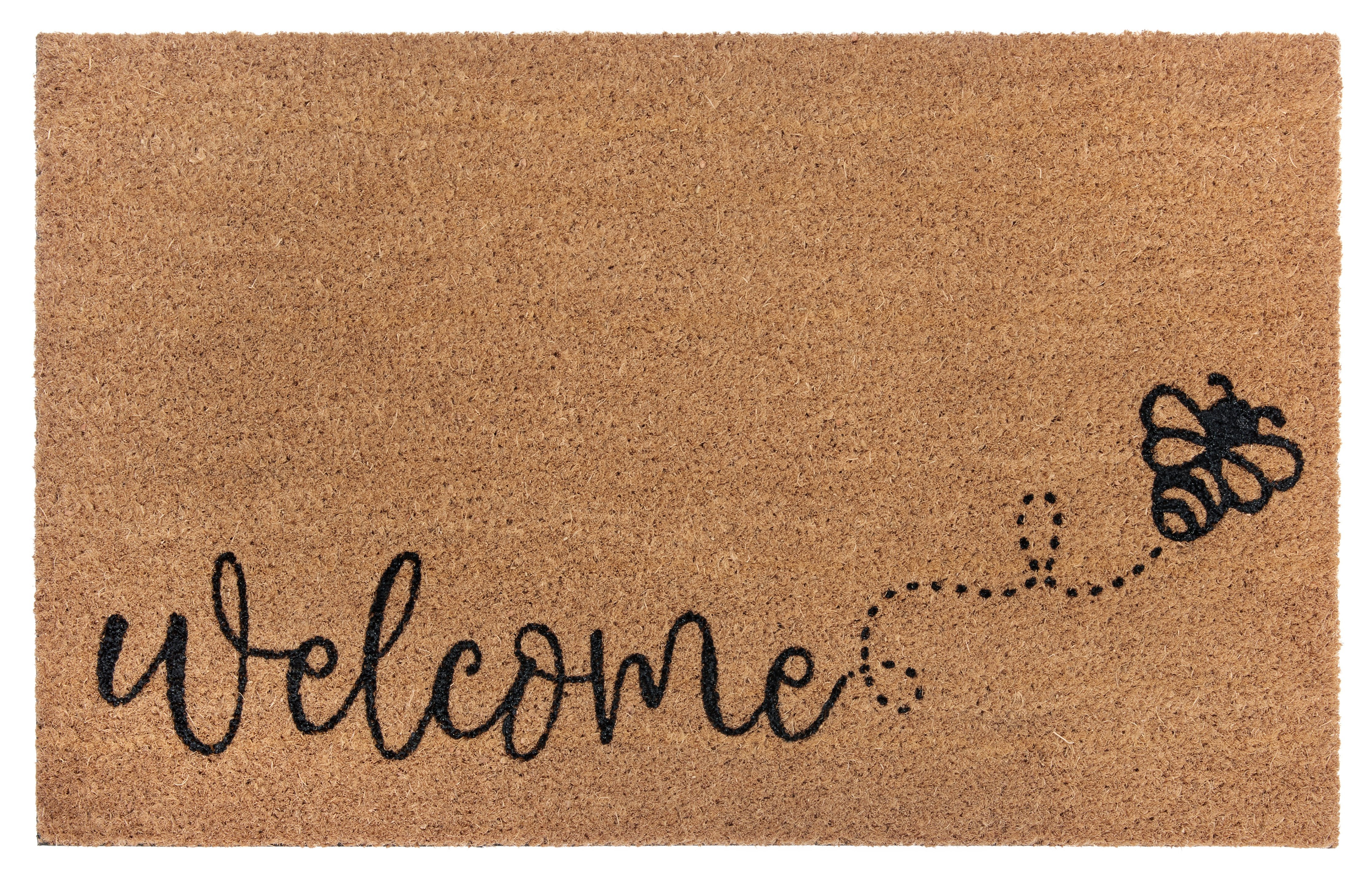 HANSE Home Fußmatte Kokos Bee Welcome, günstig online kaufen