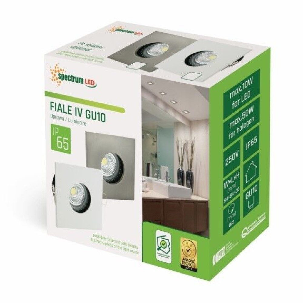spectrum LED LED Einbaustrahler Einbaustrahler GU10 günstig online kaufen