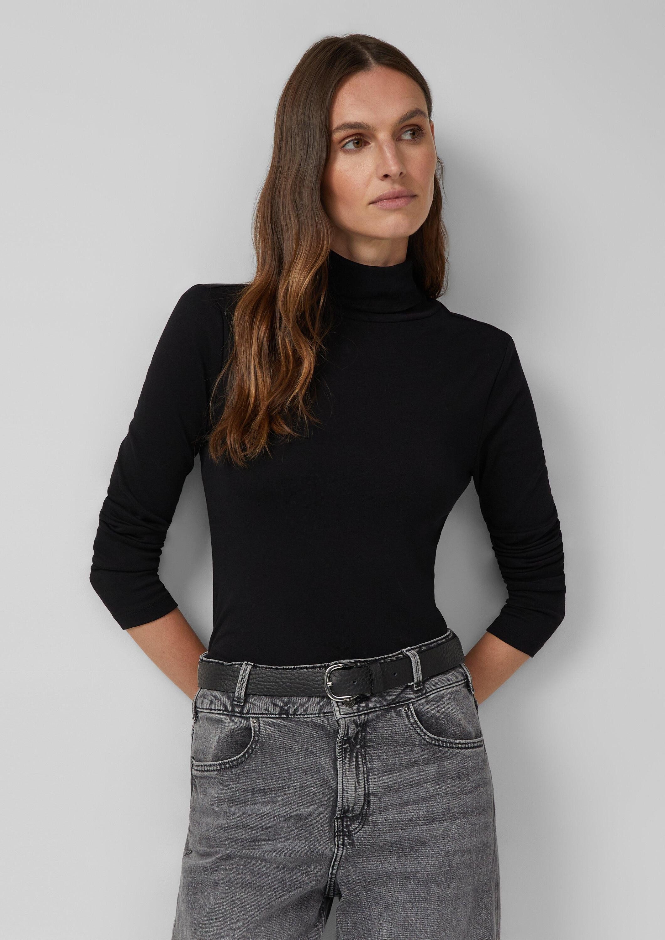 s.Oliver Ledergürtel Taillengürtel Ledergürtel mit Knoten-Detail günstig online kaufen