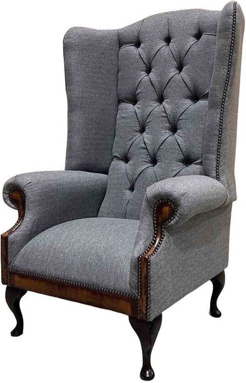 Xlmoebel Ohrensessel Eleganter Sessel aus hochwertigem Stoff in sanften Farben (Ohrensessel), Hergestellt in Europa