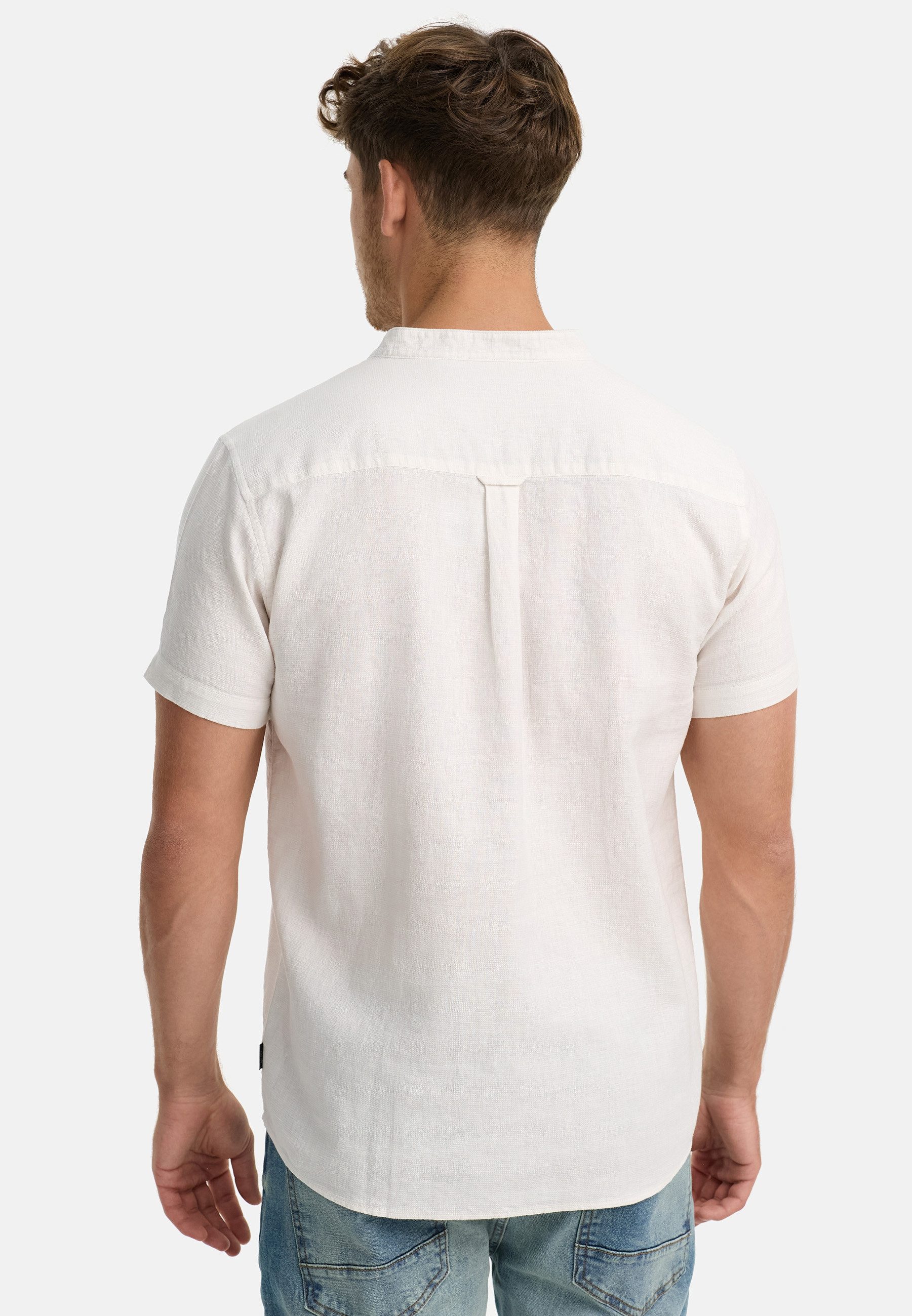 Indicode Kurzarmhemd Herren INHelmer Herrenhemd Kurzarm Kurzarm-Hemd in modernem und lässigem Schnitt