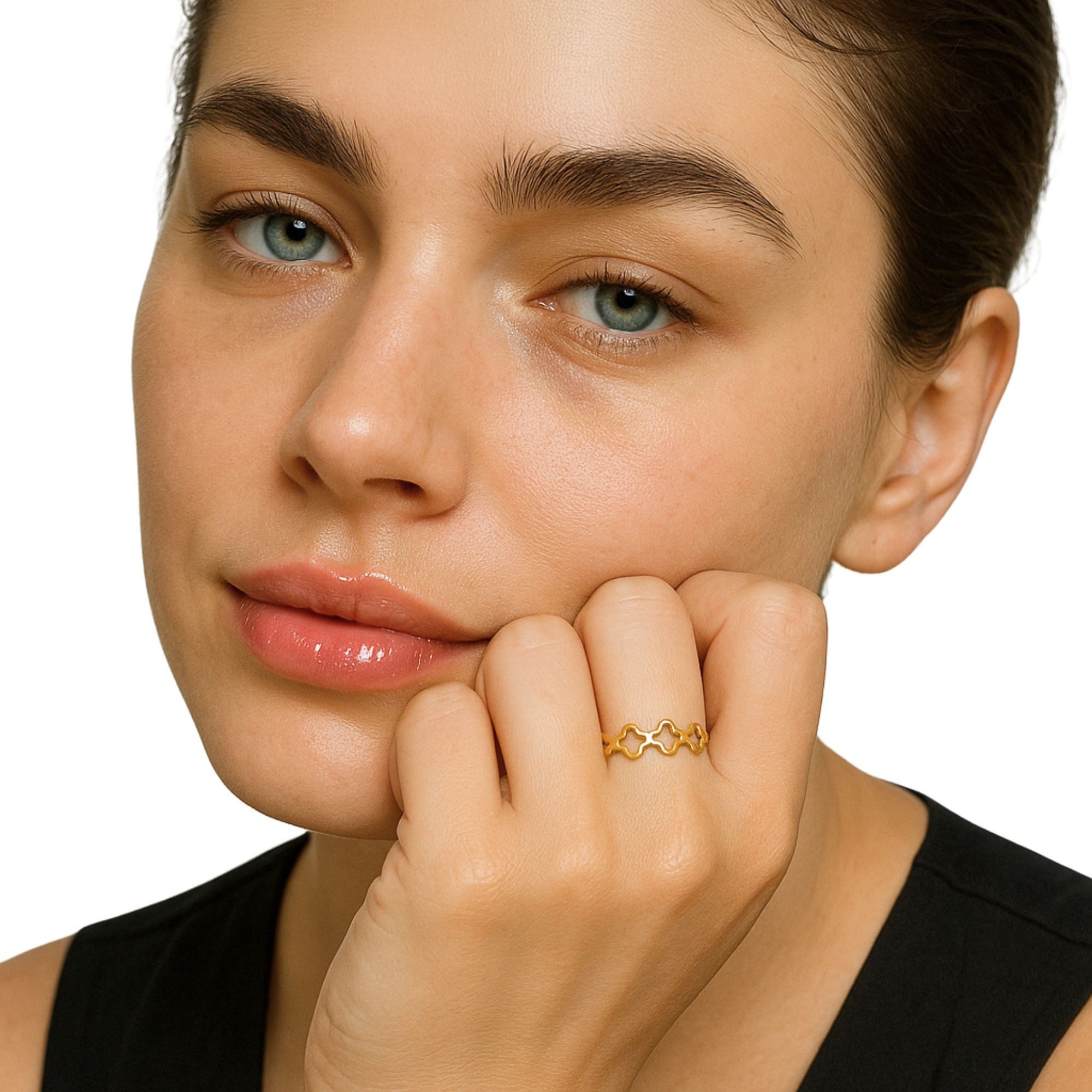 Heideman Fingerring Pilus goldfarben (Ring, 1-tlg., inkl. Geschenkverpackun günstig online kaufen