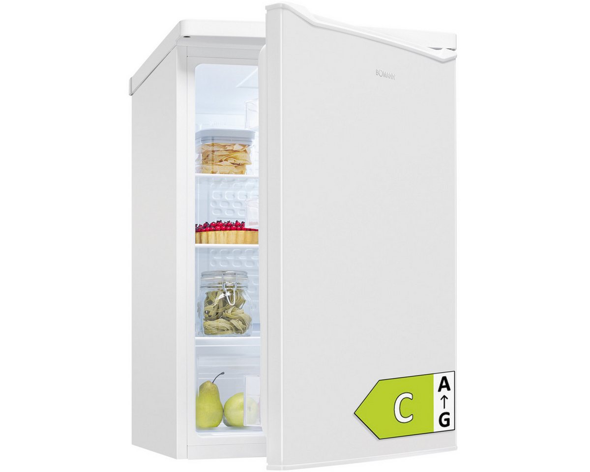 BOMANN Vollraumkühlschrank VS 7258, 85 cm hoch, 55 cm breit, Kühlschrank ohne Gefrierfach, Energieklasse C