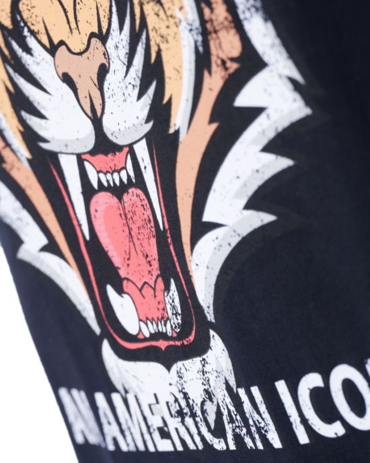 TOP GUN T-Shirt Tiger Print 3017 (1-tlg)