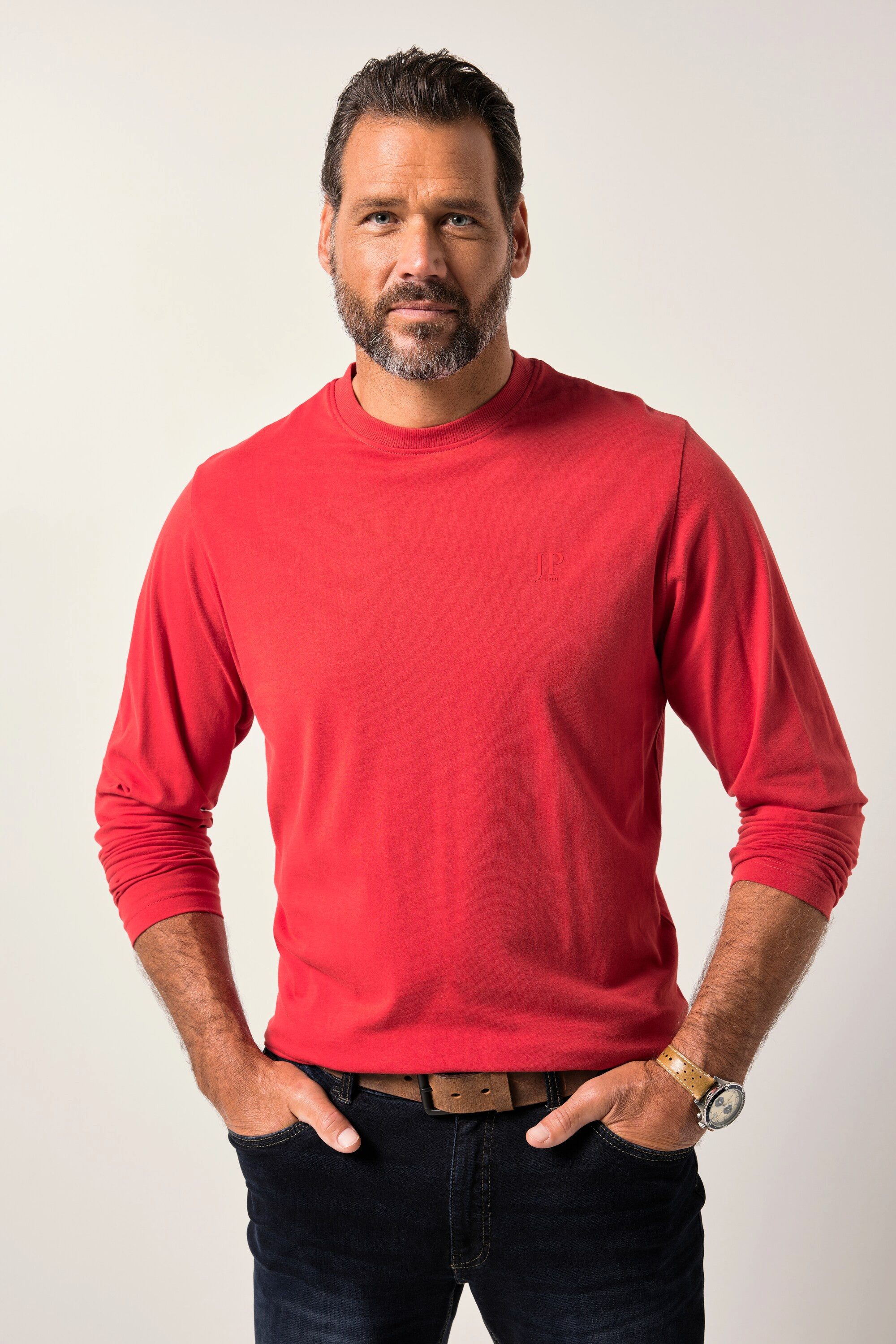 JP1880 T-Shirt JP1880 Langarmshirt Basic OEKO-TEX günstig online kaufen