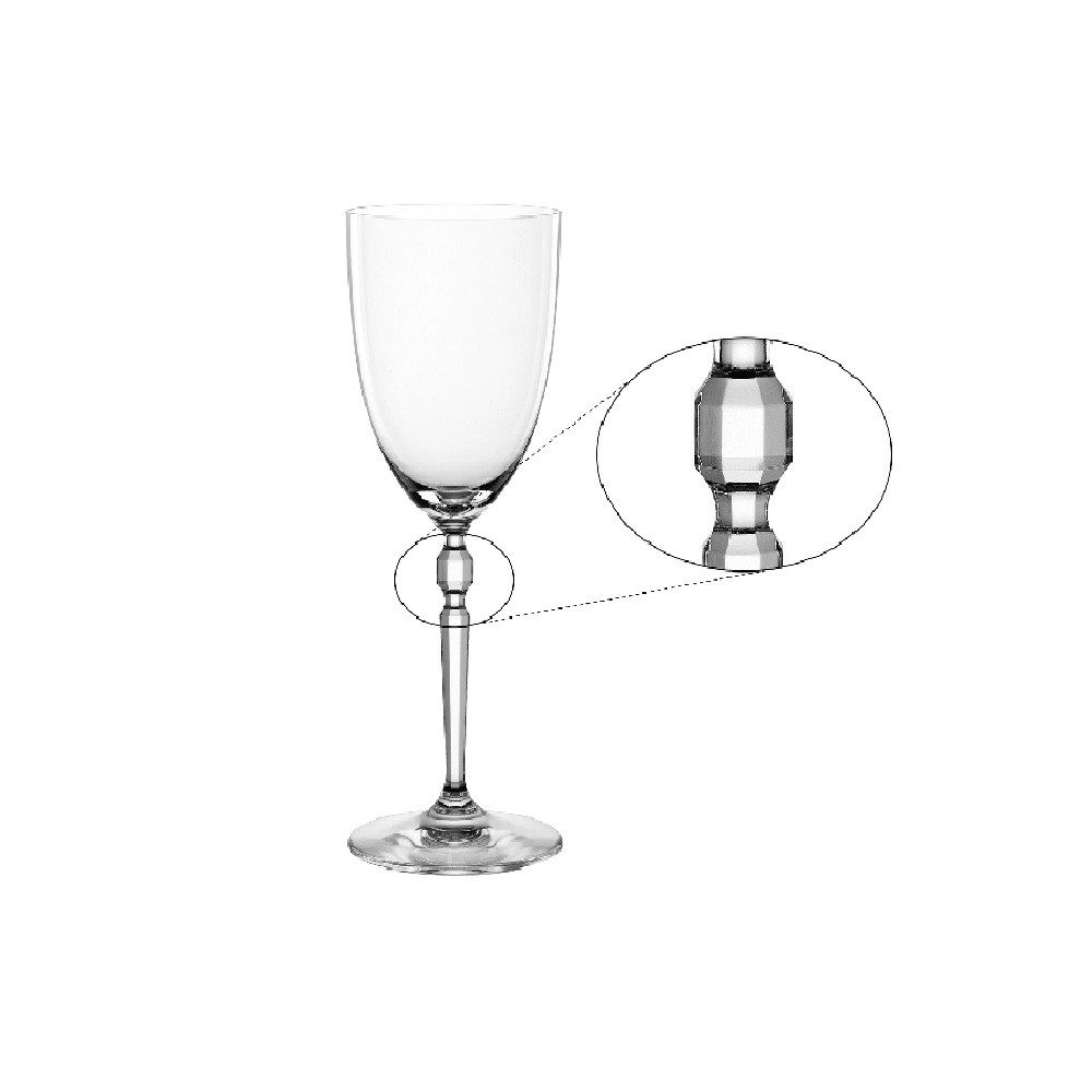 Nachtmann Weinglas Nachtmann Heritage Weinglas 2er Set, Kristallglas