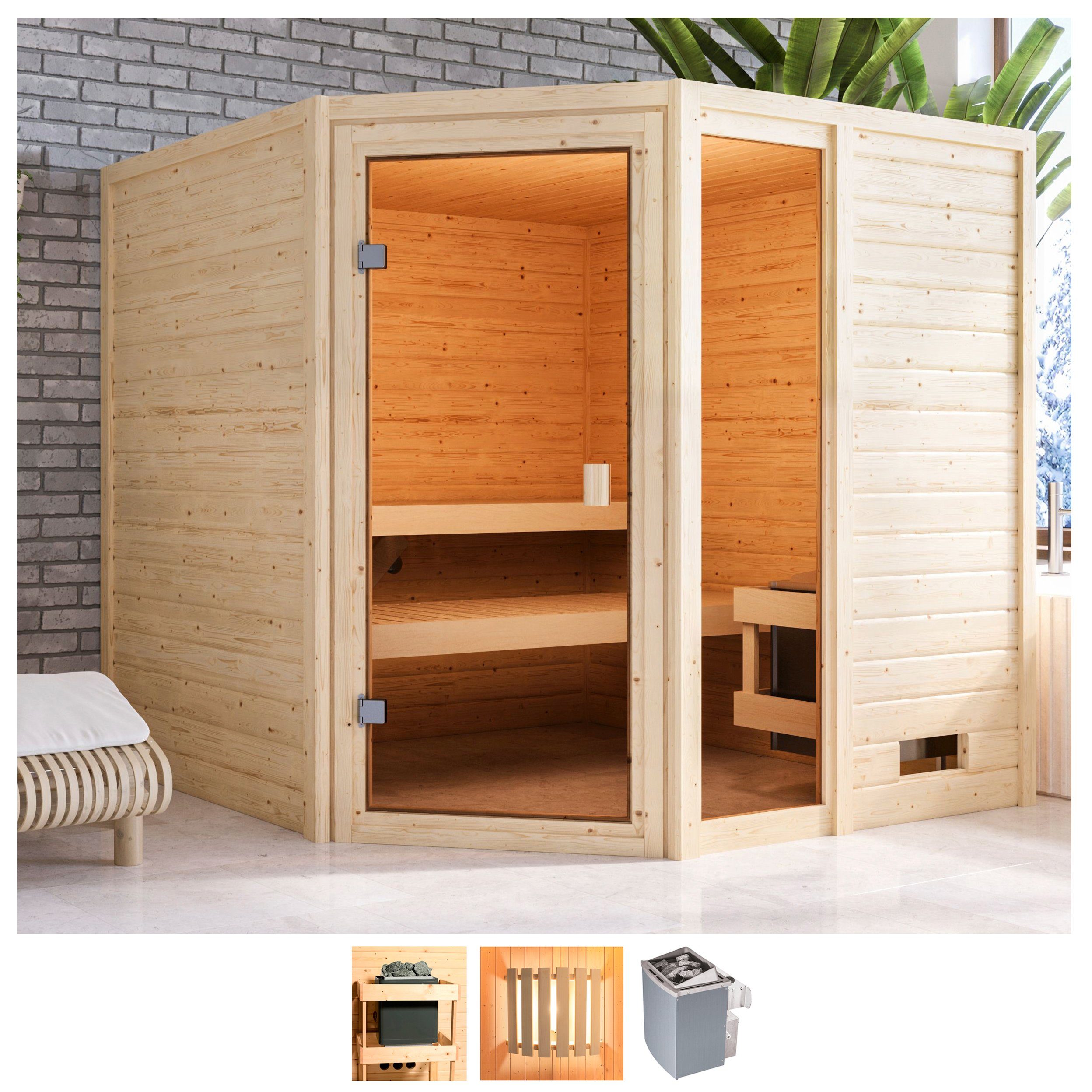 welltime Sauna Tally, BxTxH: 196 x günstig online kaufen