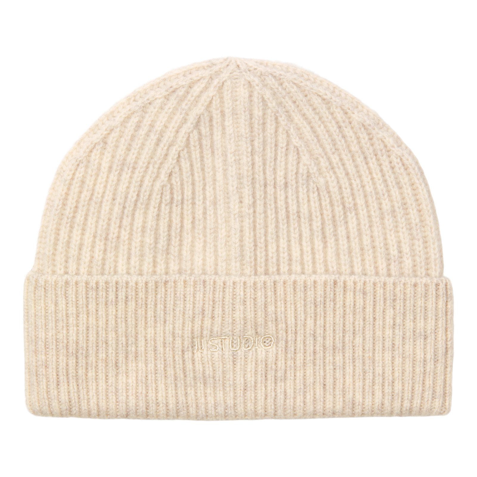 JACK & JONES Herren Beanie - Gestrickte Mütze Lang Gestreift