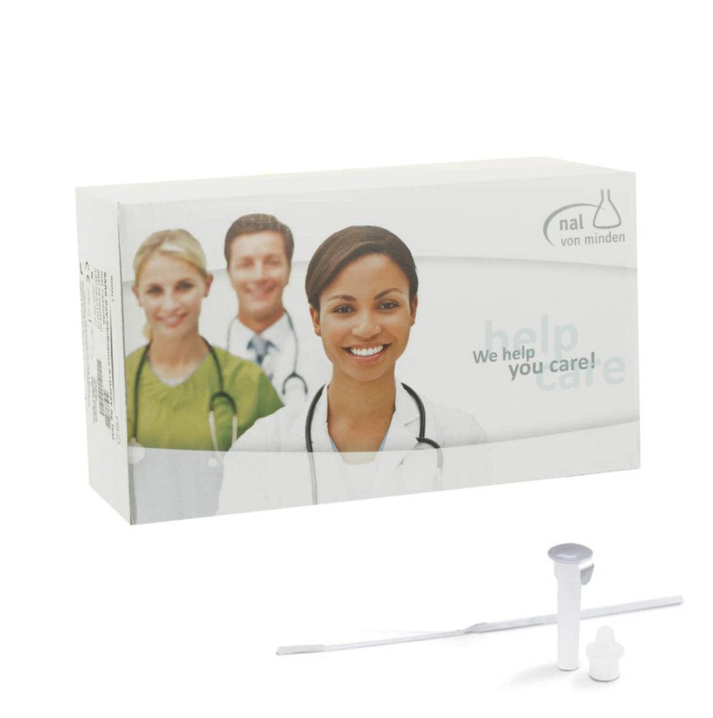 nal von minden GmbH Influenza-Schnelltest NADAL SARS-CoV-2/Influenza A+B/RSV Ag, Spar-Set, 20-tlg., Schnelles Ergebnis, Kombitest zum Nachweis von SARS-CoV-2, Influenza A/B und RSV