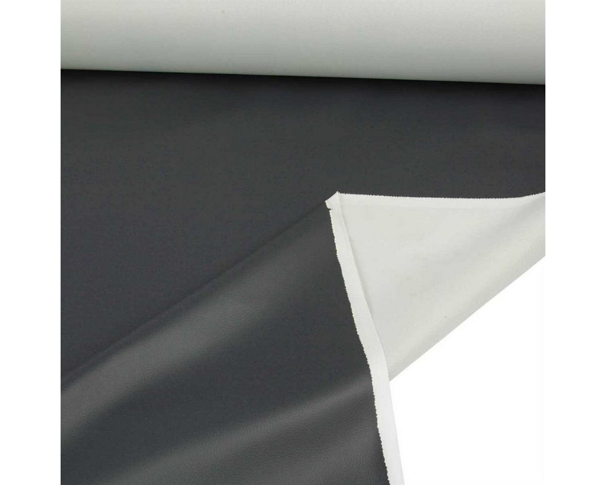 Thumbnail - Bestlivings Stoff Meterware Lederstoff, Kunstleder 145cm breit Polsterstoff Möbelstoff zum Nähen und Beziehen