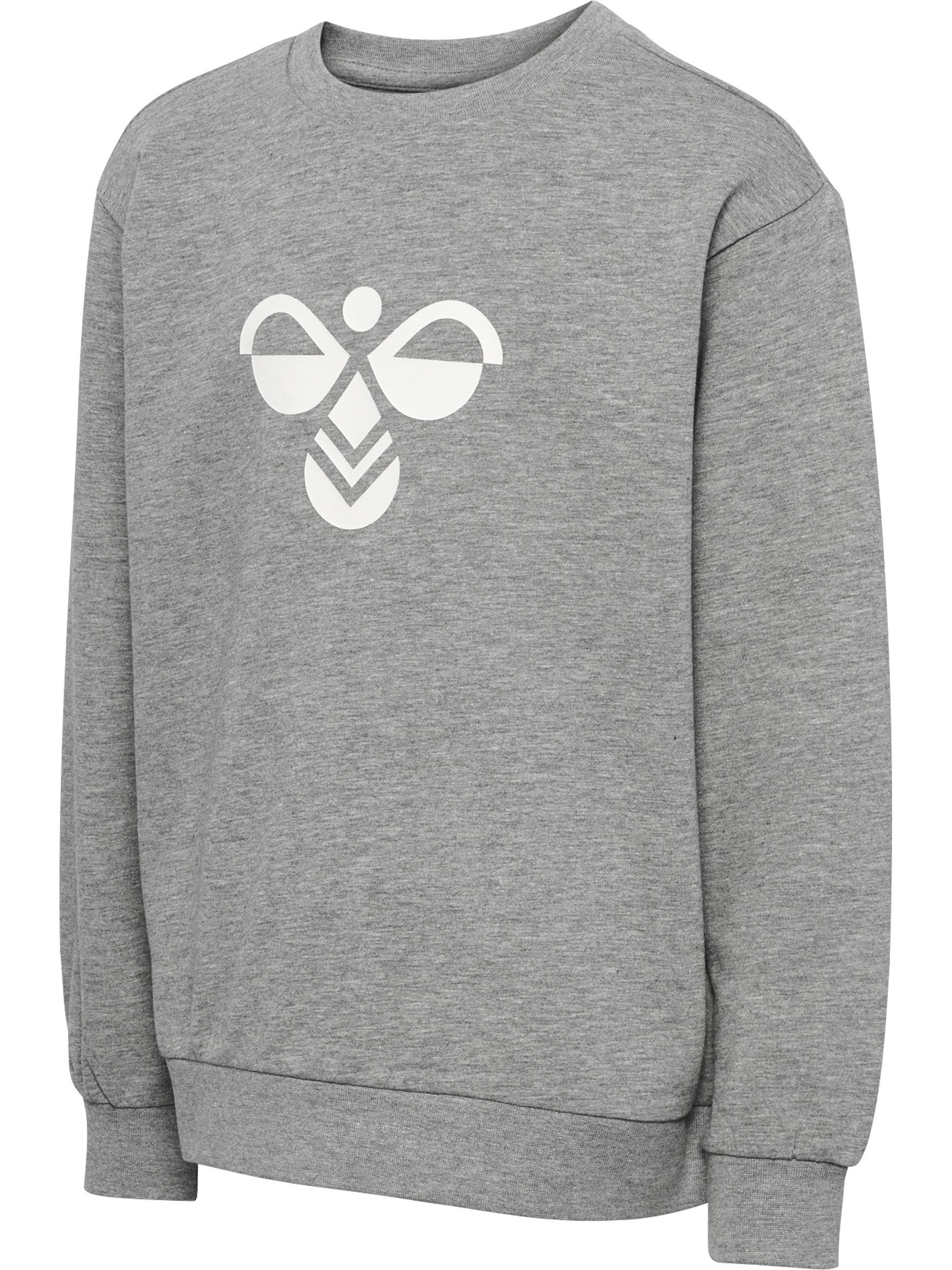 hummel Sweatshirt HMLJR REG TUKAS SWEATSHIRT sportlicher Stil, mit Logo-Druck und seitlichen Winkeln – Bild 5 von 5
