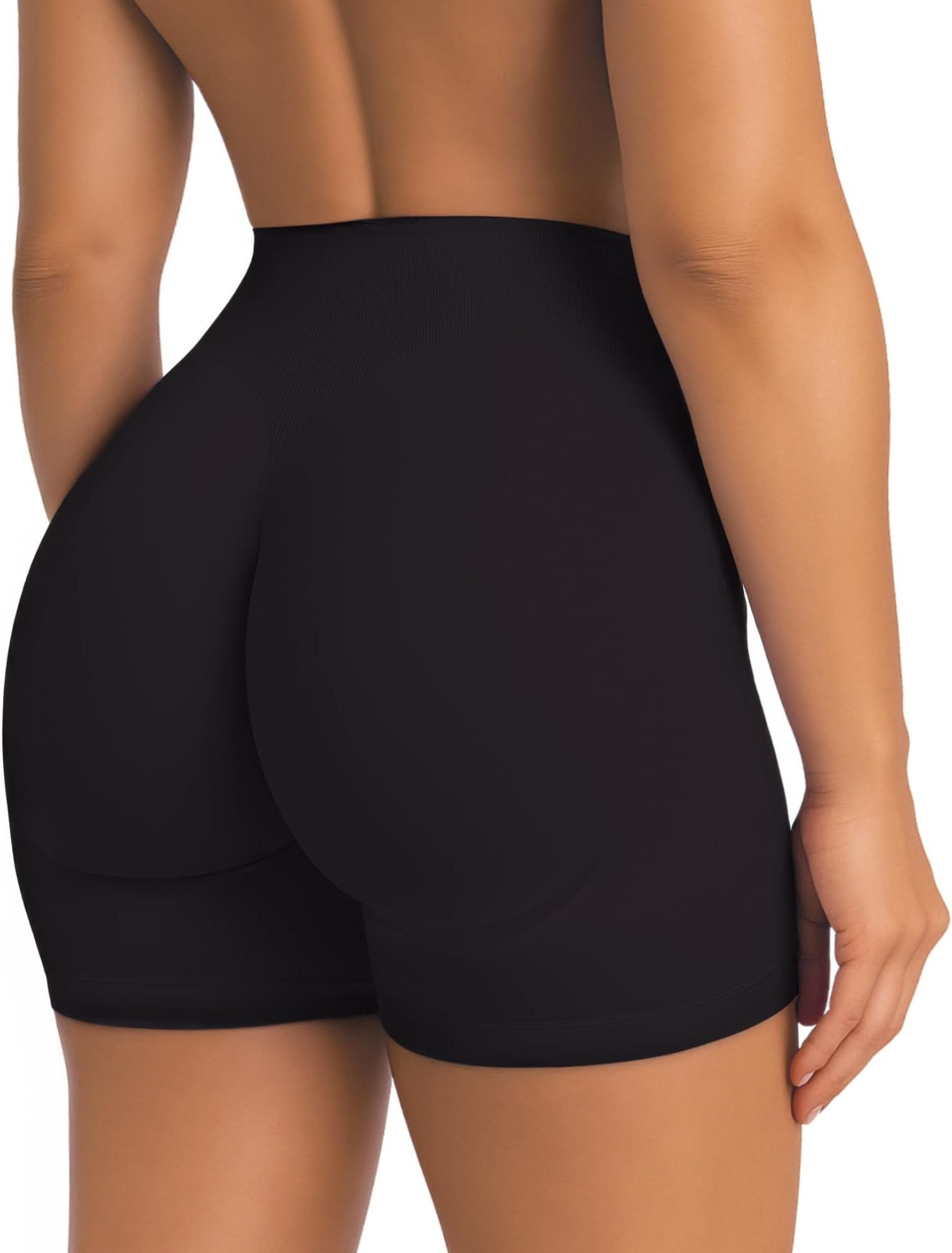 Smilodox Shorts Harly, Seamless High Waist Hotpants mit elastischem Bund Fi günstig online kaufen