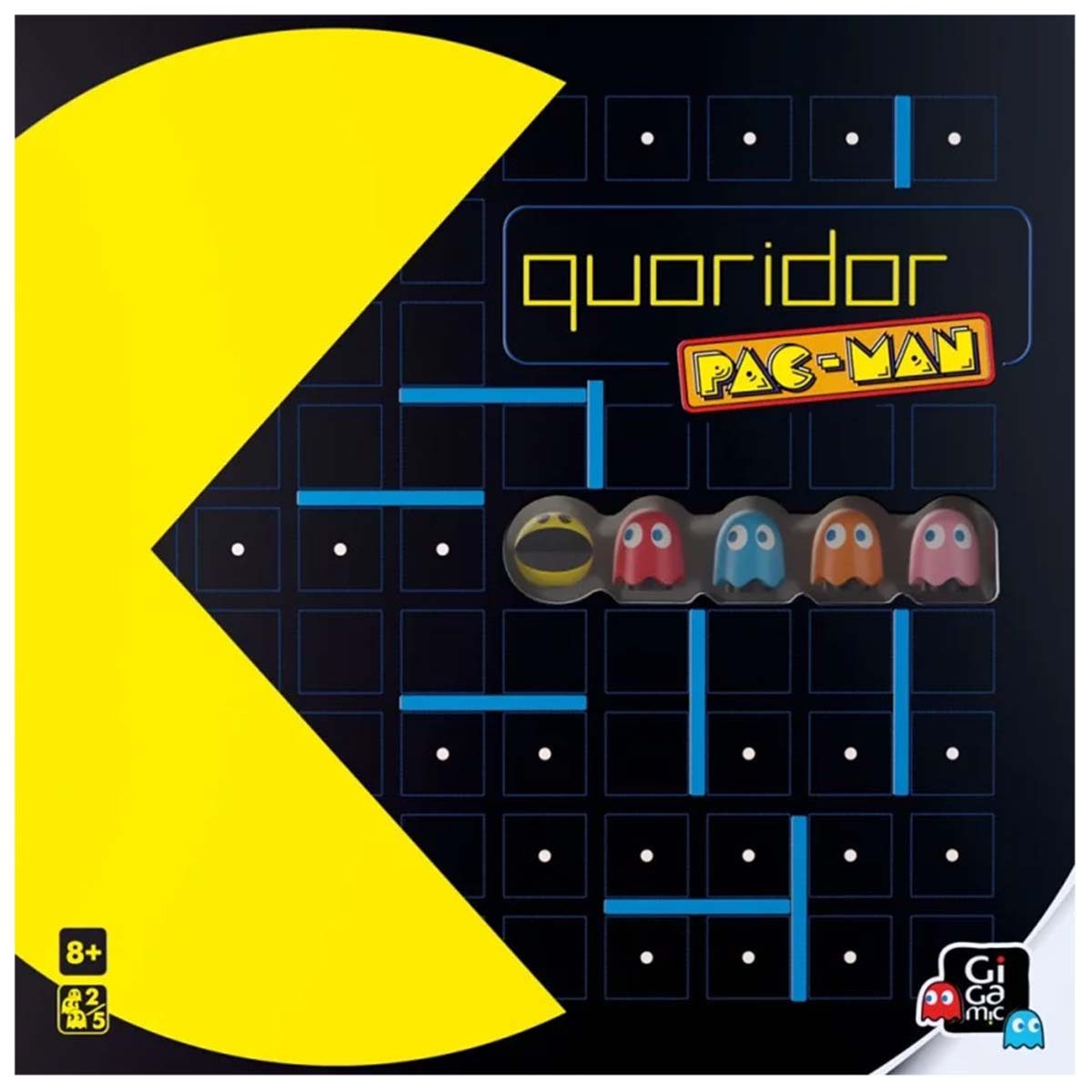 Gigamic Spiel Quoridor PAC-MAN - Familienspiele