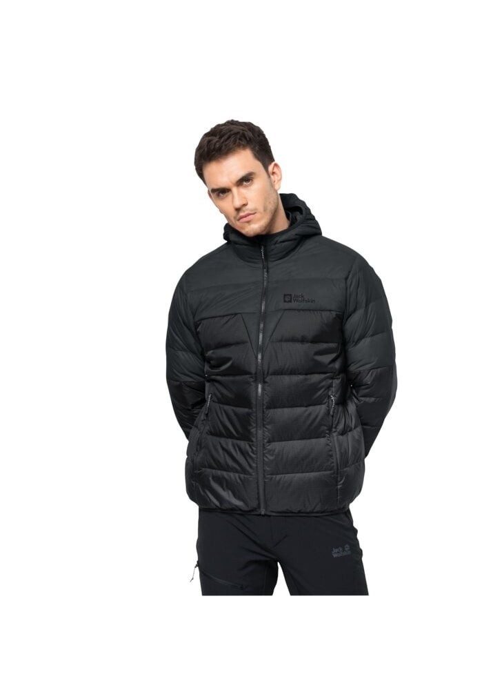 Jack Wolfskin Winterjacke Winter-Daunenjacke DNA Tundra Hoody mit Kapuze (sehr warm, winddicht)