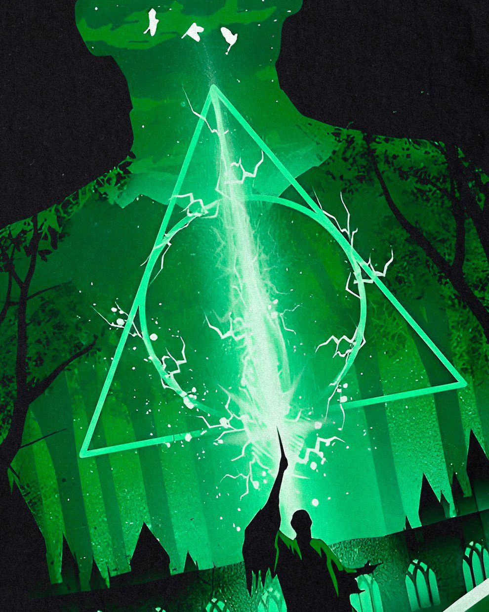 style3 T-Shirt Dangerous Sorcerer potter harry hogwarts gryffindor hufflepu günstig online kaufen