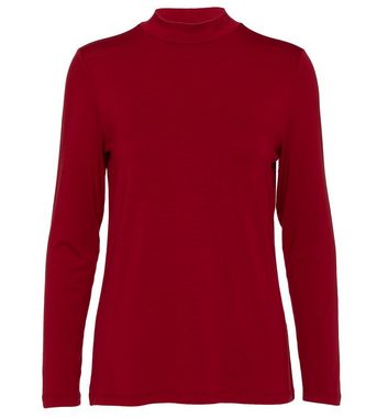 Sarah Kern Langarmshirt High-Neck-Shirt koerpernah mit Turtleneck