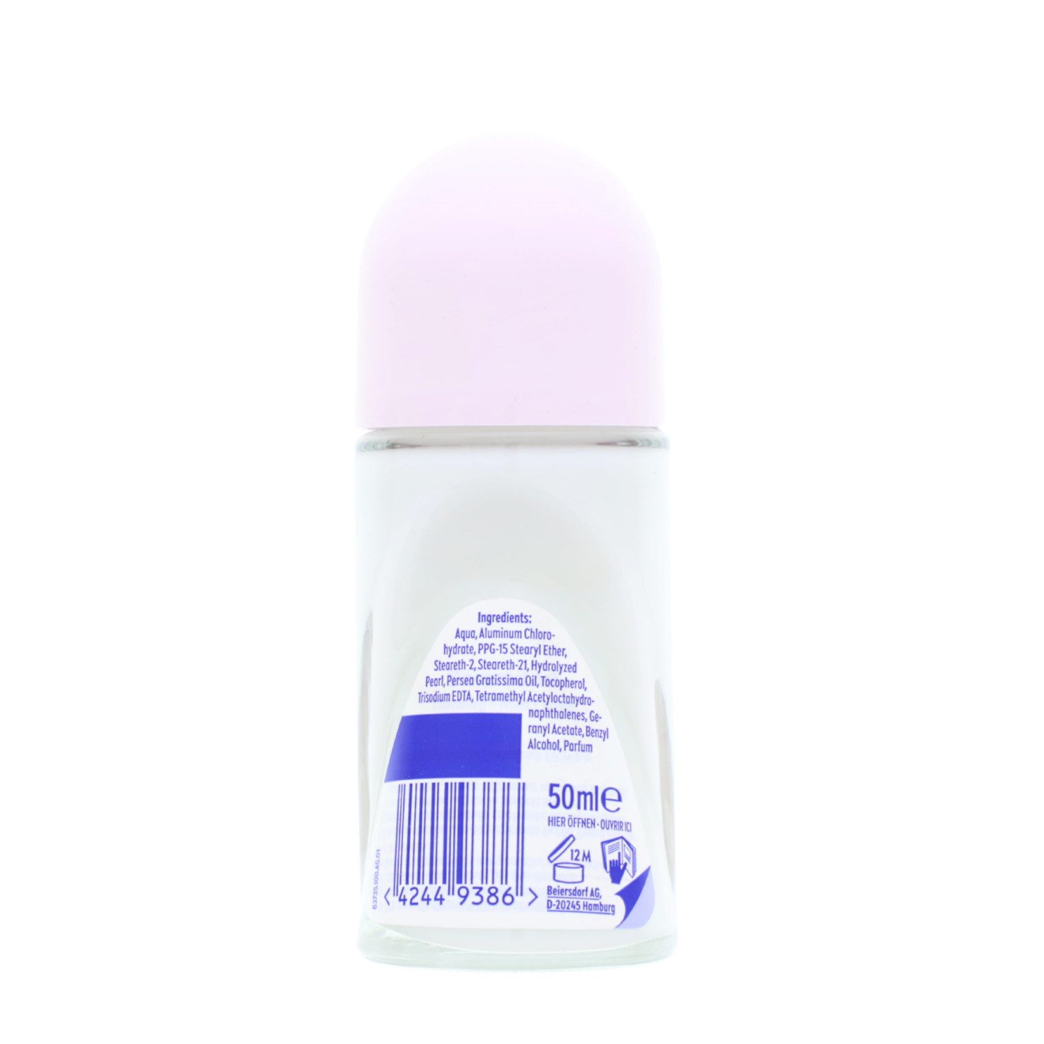 Nivea Deo-Roller 3 x NIVEA Pearl & Beauty Deo Roll On Antitranspirant je 50 ml Blumig