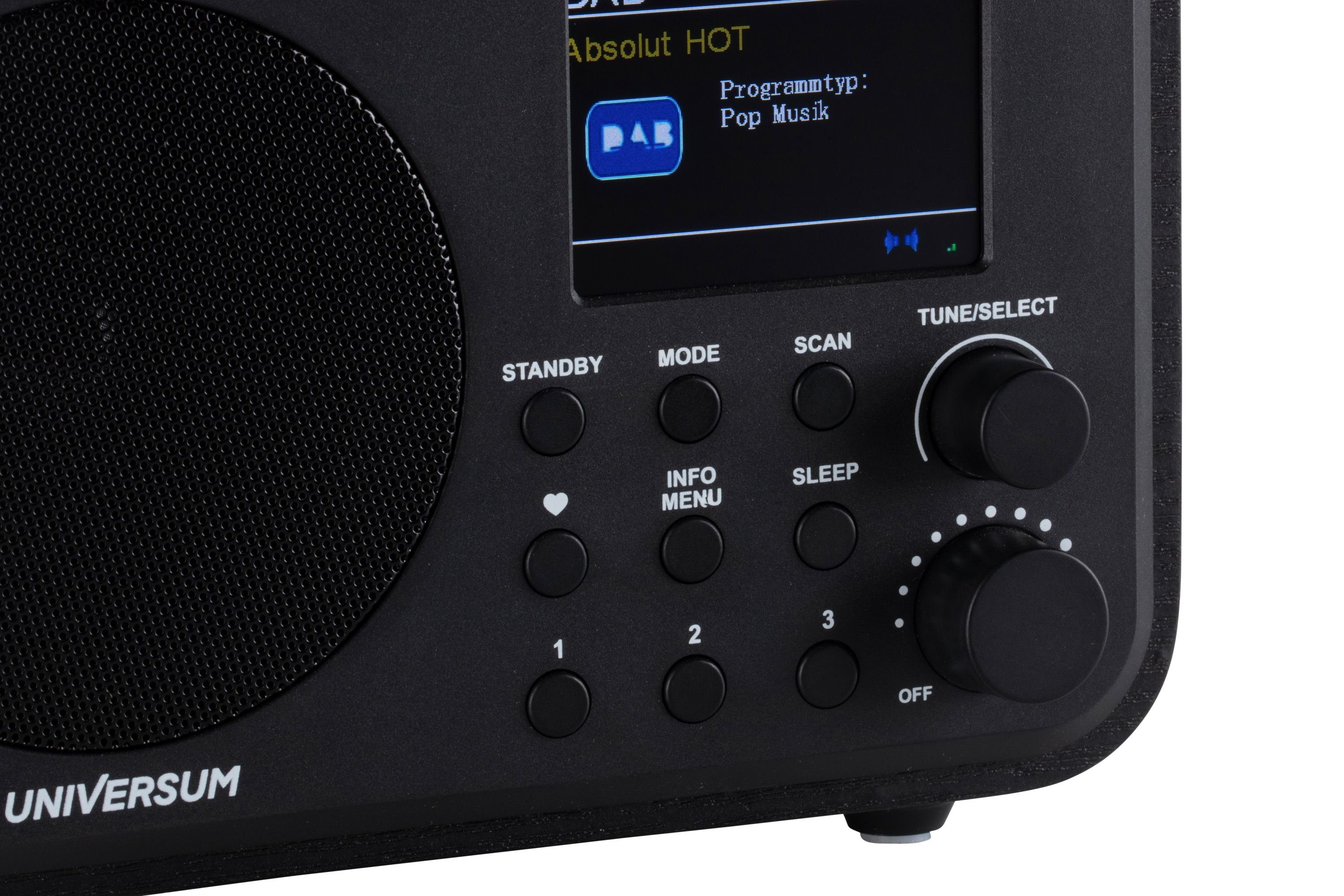 UNIVERSUM* DR 300 Radio (Digitalradio, UKW Radio, Bluetooth, Kopfhörerausgang & Akku)