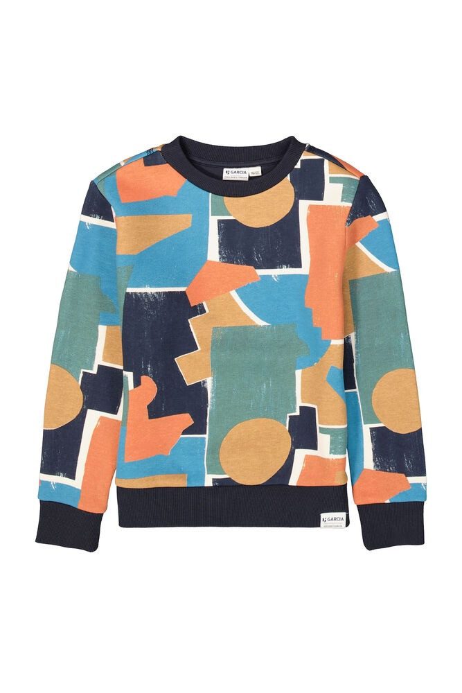 Garcia Rundhalspullover Bedruckter Pullover (I556616971)