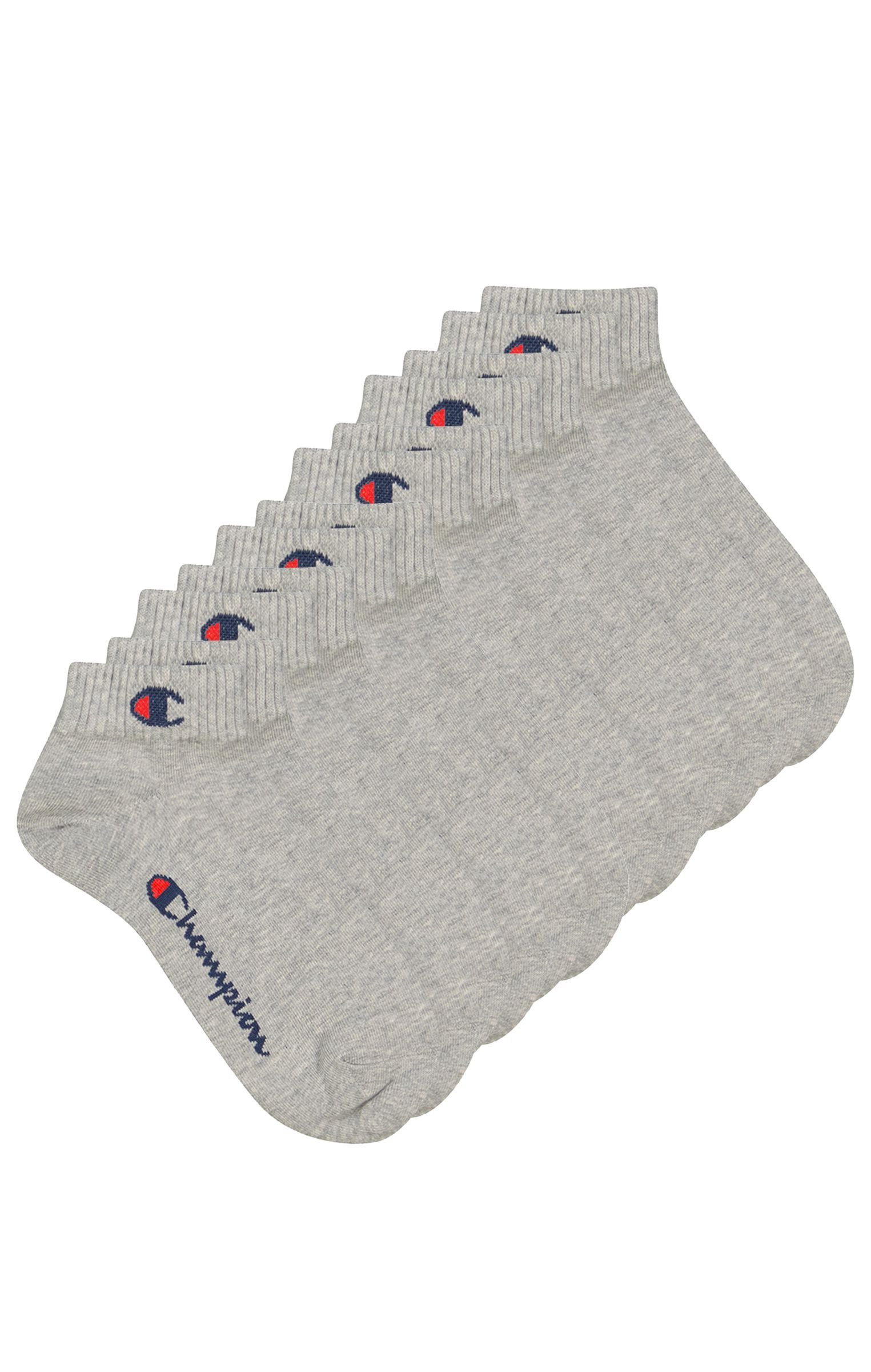 Champion Kurzsocken Quarter Socks 6pk (6-Paar) 400 - grey
