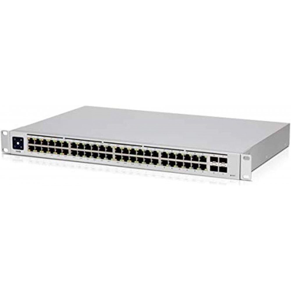 UniFi USW PoE 802.3at 48-Port Gigabit - Netzwerk Switch - silber Netzwerk-Switch