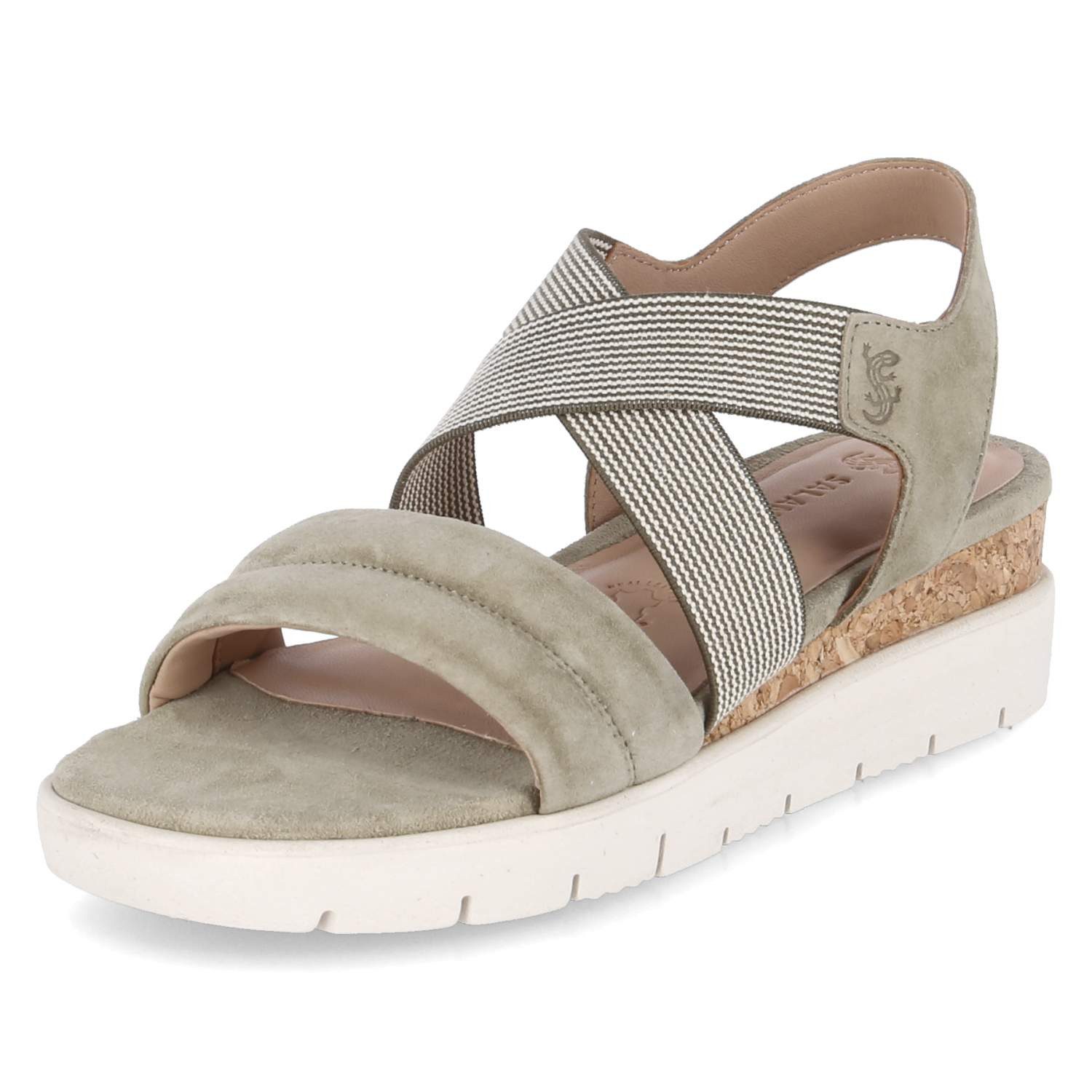 Salamander Salamander F31AS1813400-7000 SP Damen Rauleder green Sandalette