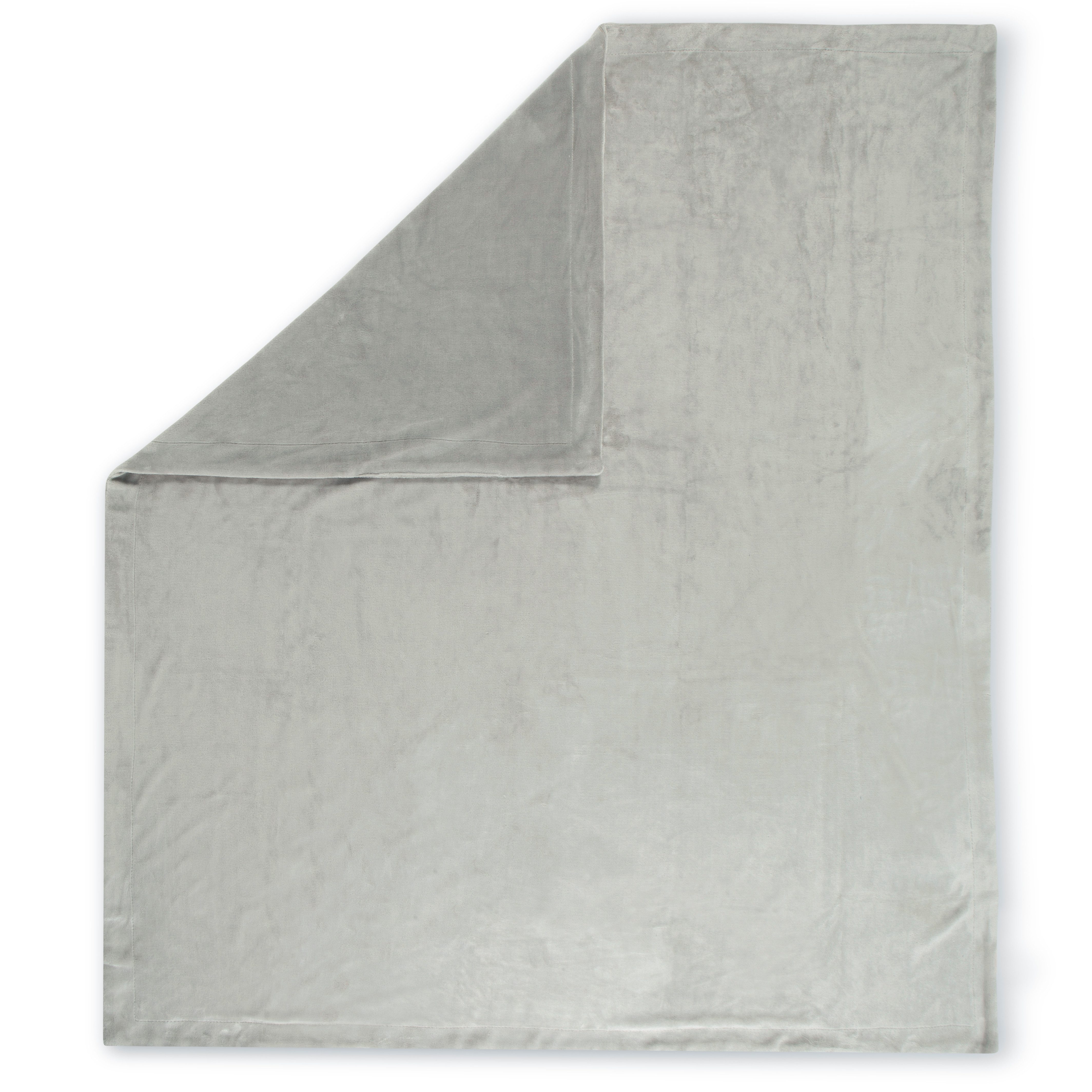 Plaid Uni, hip, Super Weich, Kuscheldecke, Wohndecke, 160x180 cm, Unifarben Dunkelblau