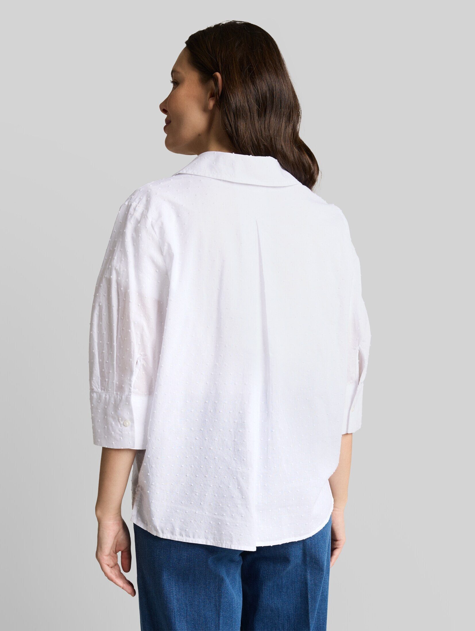 TOM TAILOR Langarmbluse Blusen & Shirts Loose Fit Bluse mit Stickerei