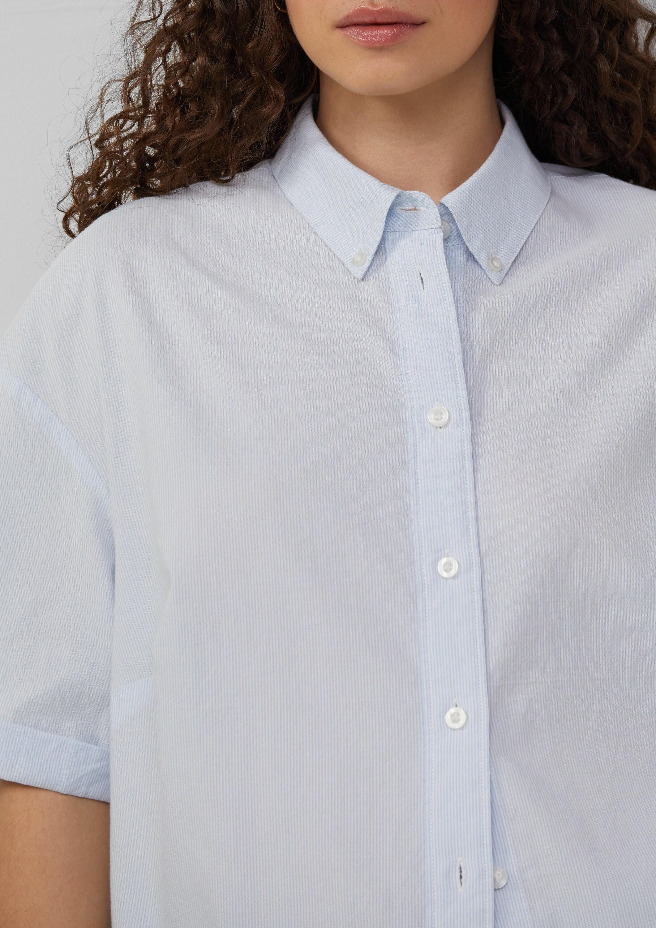 QS Kurzarmbluse Bluse Bluse