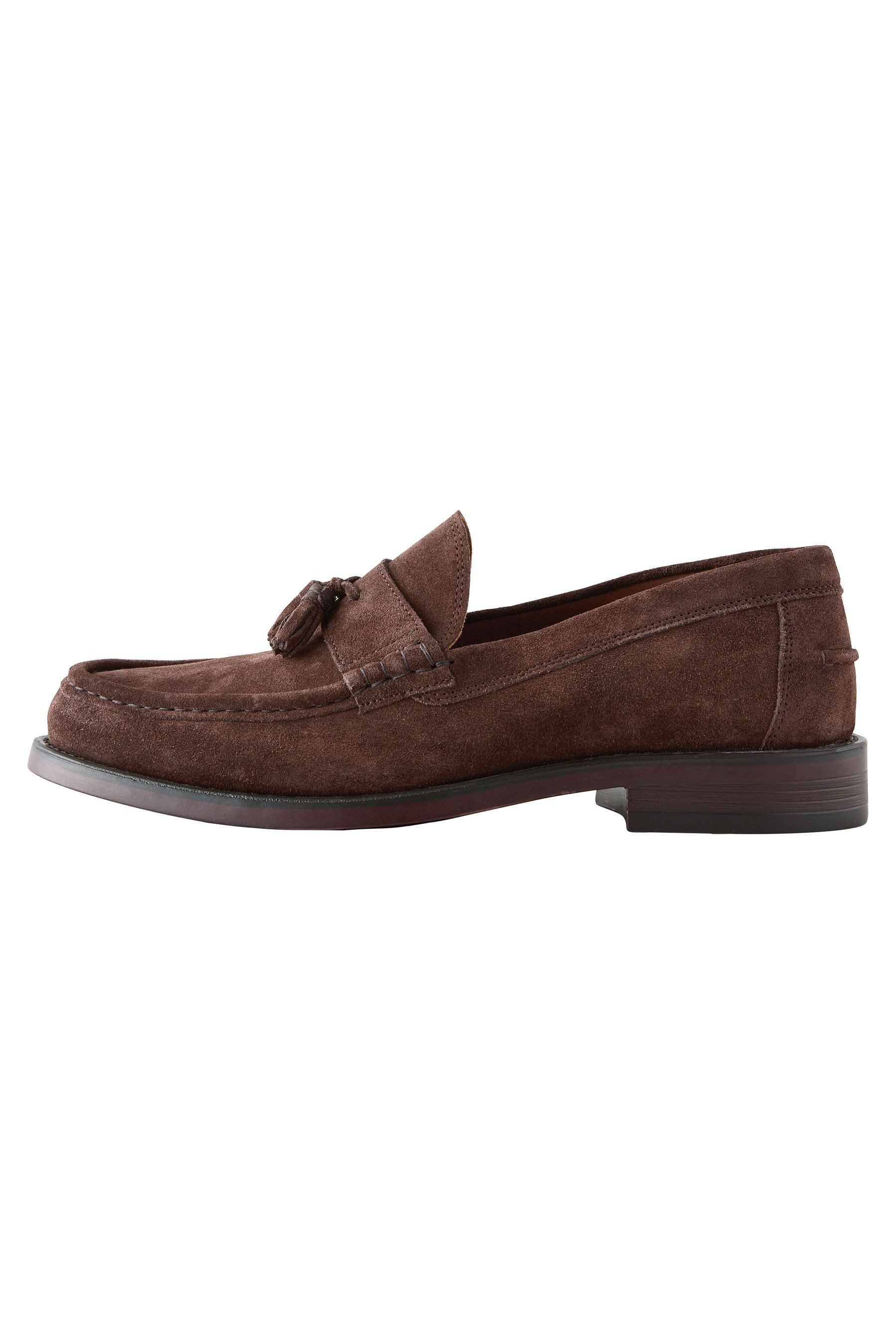 Next Slipper aus Veloursleder mit Quastendetail Loafer