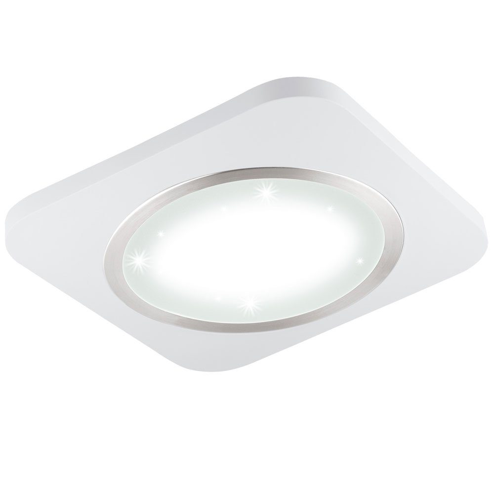 EGLO LED Einbaustrahler, LED-Leuchtmittel fest verbaut, Warmweiß, LED Kristall Effekt Decken Leuchte Aufbau Прожекторы Lampe