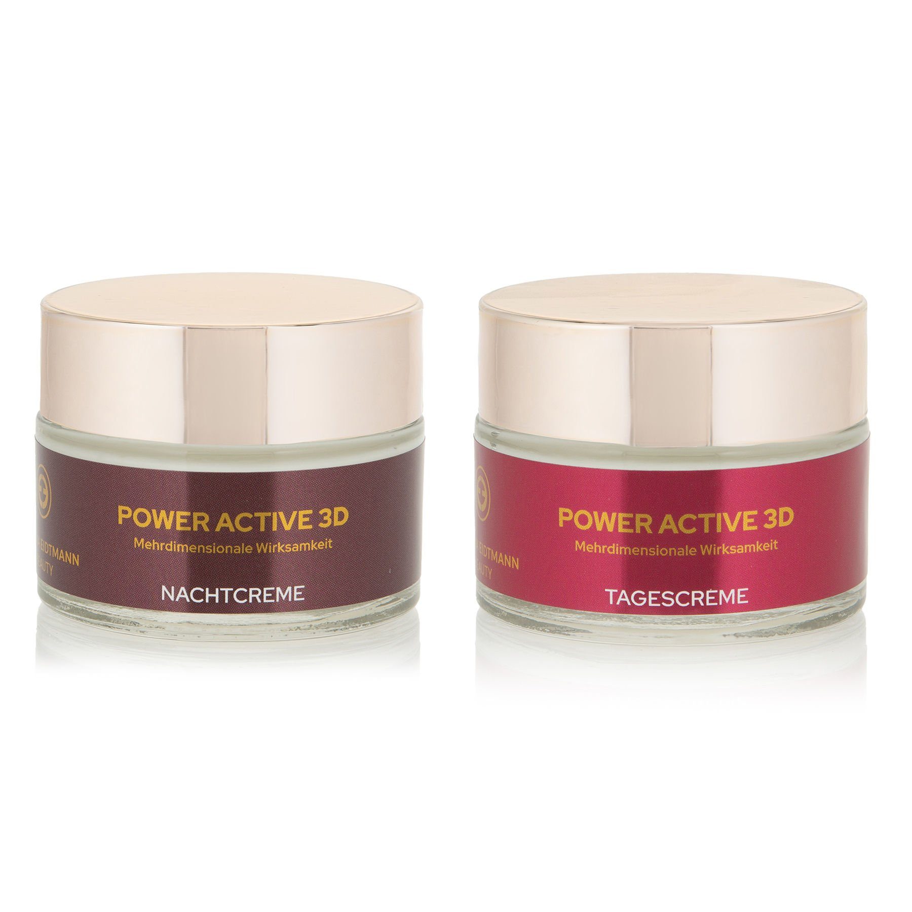 EDWINA EIDTMANN Gesichtspflege-Set "Power Active 3D" Set aus Tages & Nachtcreme für eine Verjüngung über Nacht & einen Sofort-Lift-Effekt am Morgen mehr