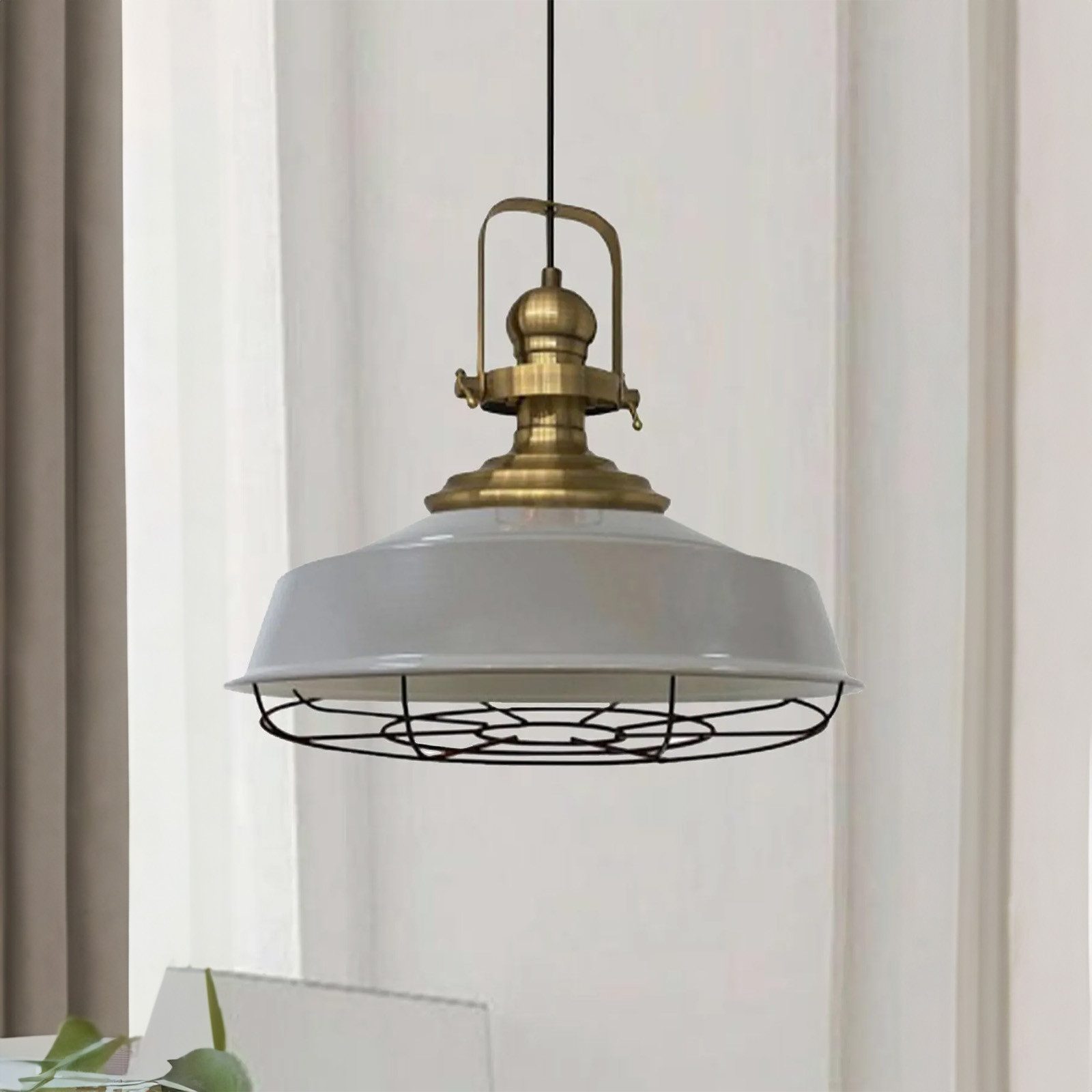 Bamyum Pendelleuchte Pendelleuchte Draht Metall Modern Hängelampe, ohne Leuchtmittel