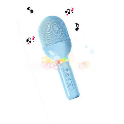 XDOVET Mikrofon Karaoke Mikrofon Kabellos Kinder,Wireless Bluetooth Microphone, Funkmikrofon Geschenk&Spielzeug für kinder tragbares KTV Mikro Mic