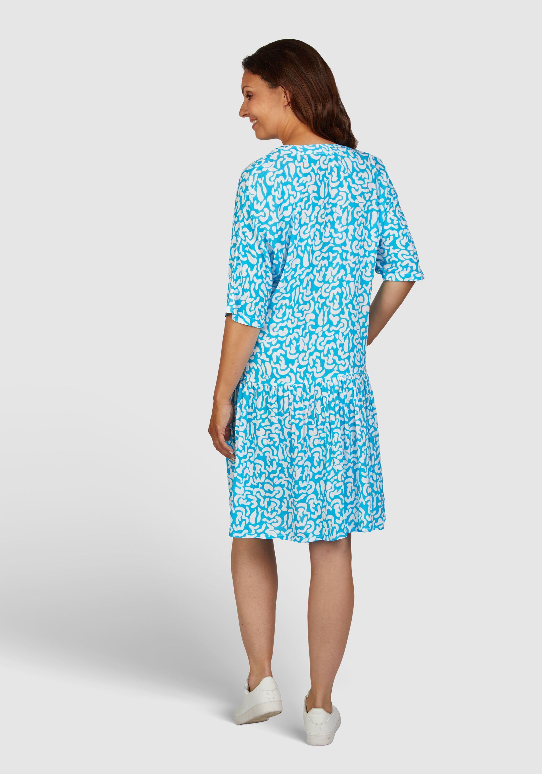 NAVIGAZIONE A-Linien-Kleid (1-tlg) mit Allovermuster