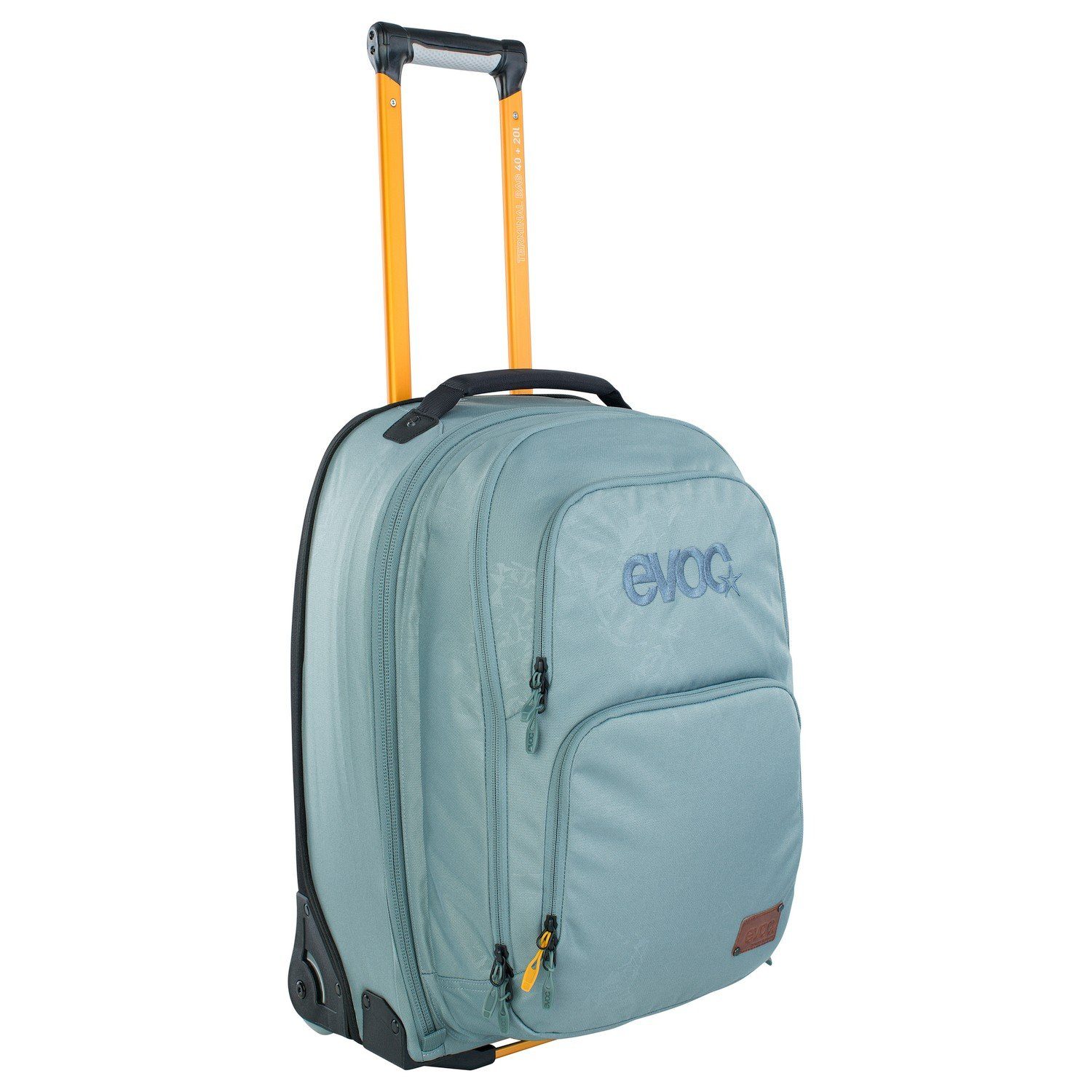 cm Reisetasche EVOC 40L+20L - Terminal steel 2-Rollenreisetasche (1-tlg) 55 Bag