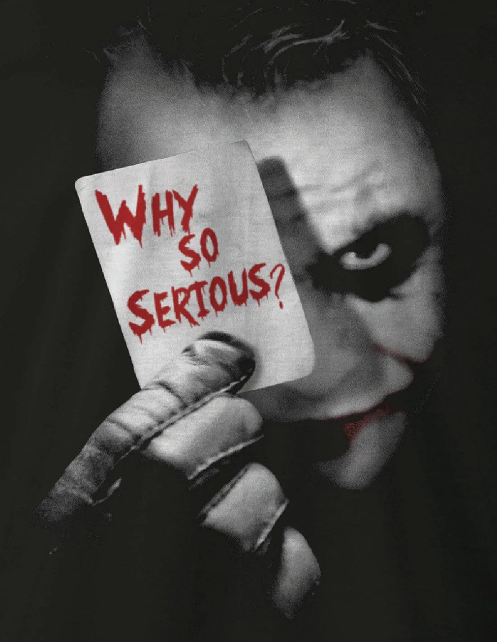 Batman T-Shirt Why So Serious günstig online kaufen