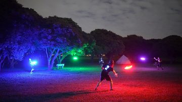 XTREM toys & sports Wurfscheibe TOSY Ultimate Disc LED, leuchtet bei Bewegung