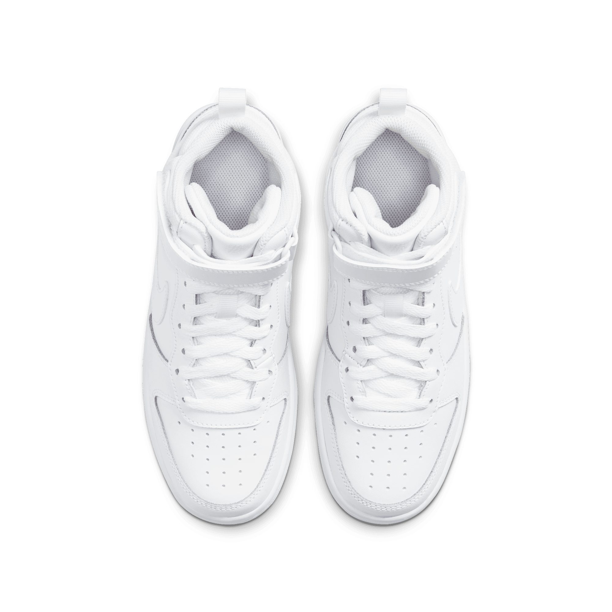 Nike Sportswear Court Borough Mid 2 (GS) Sneaker Design auf den Spuren des Air Force 1, für Kinder & Jugendliche