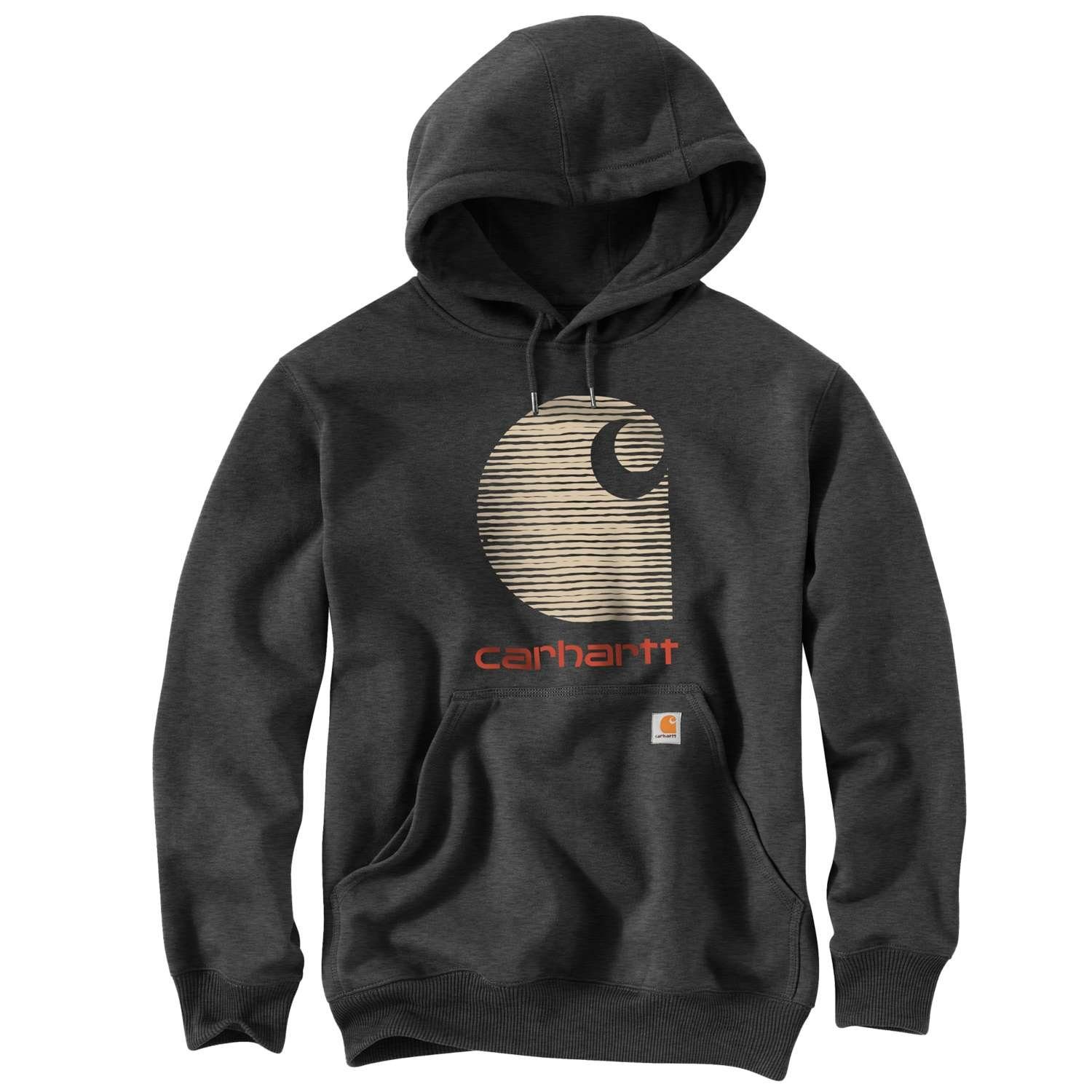 Carhartt Kapuzensweatshirt Rain Defender mit wasserabweisendem Finish