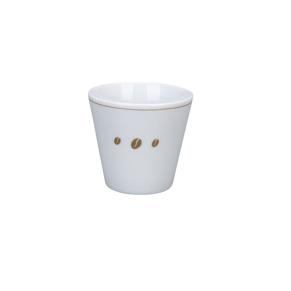 Krasilnikoff Espressotasse Espresso Tasse Porzellan Becher skandinavisch 6 cm, Auch als Eierbecher oder Mini Pflanztopf nutzbar