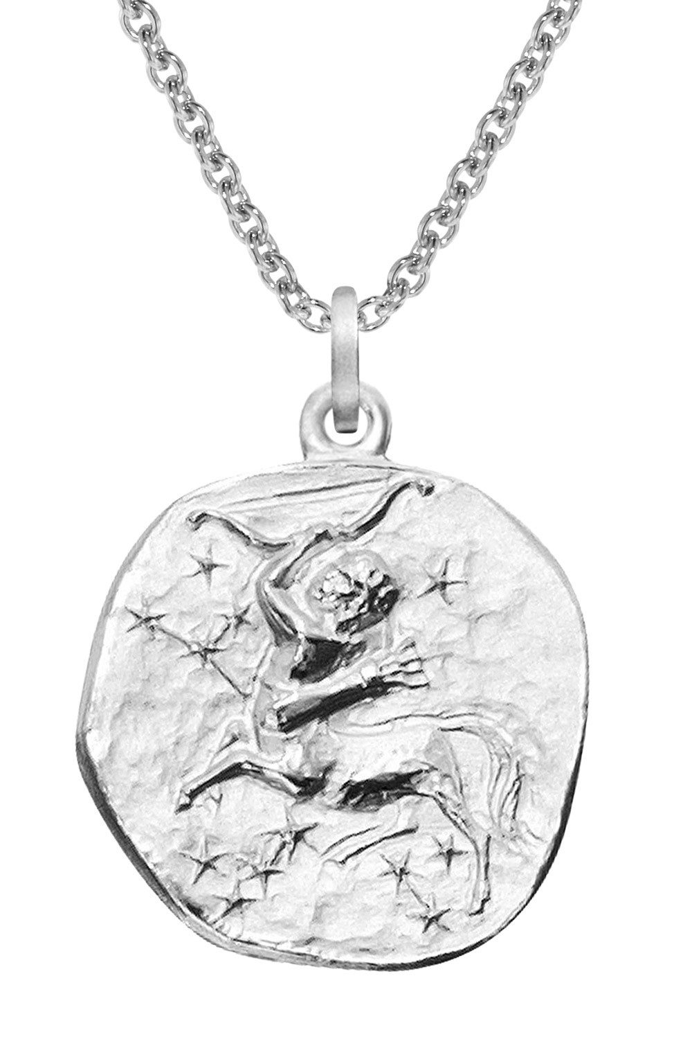 trendor Kette mit Anhänger Schütze Ø 20 mm und 925 Silber günstig online kaufen