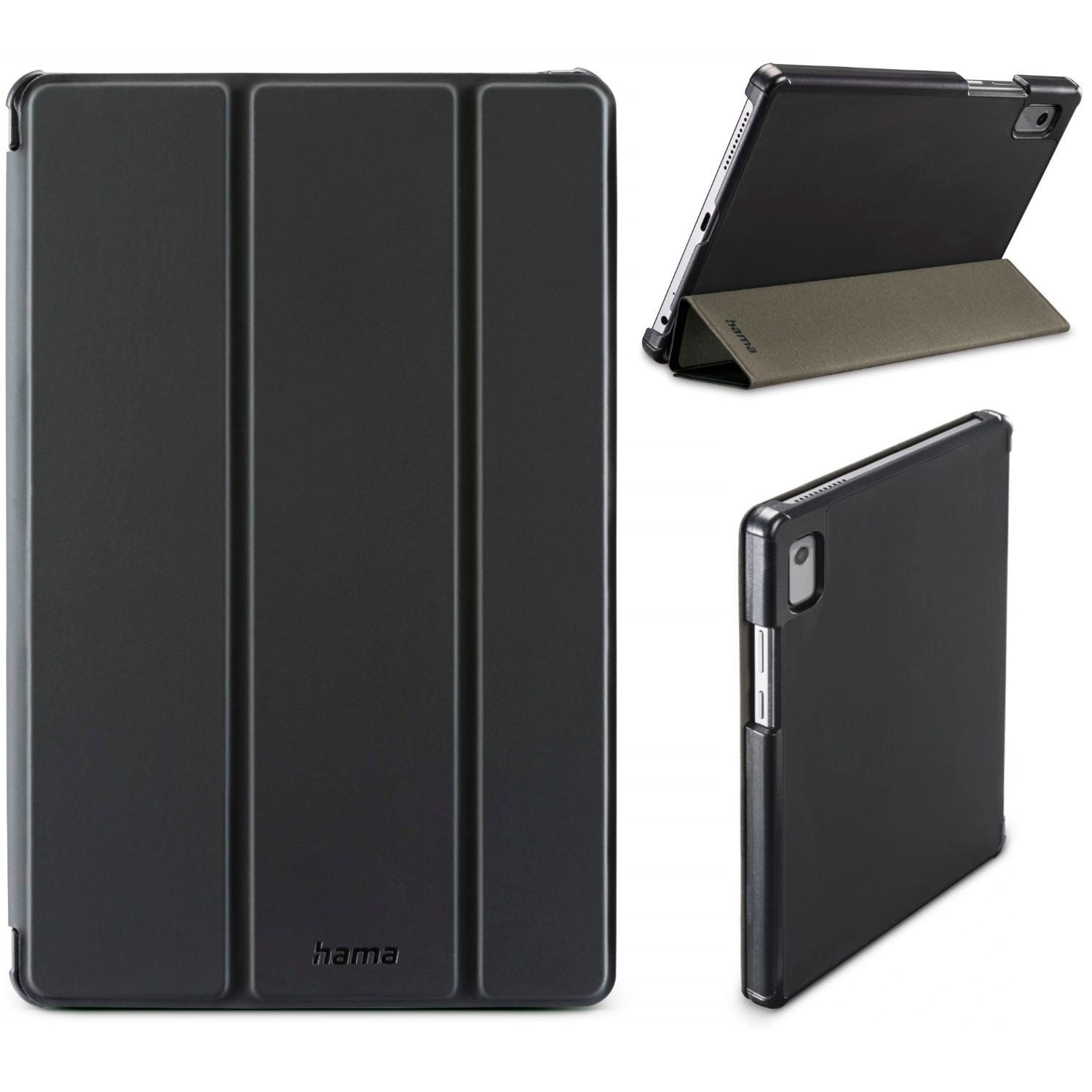 Hama Tablet-Hülle Smart Case Fold Klapp-Tasche Schutz-Hülle Schwarz 9", Cover Schutz mit Standfunktion für Lenovo Tab M9 M9 HD TB-310FU 2023