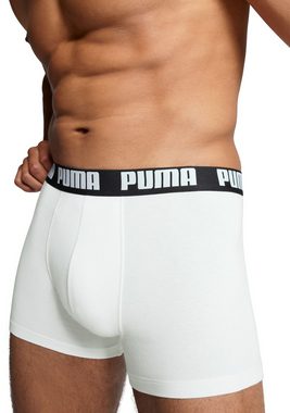 PUMA Boxer (Packung, 2-St) weiß+schwarz