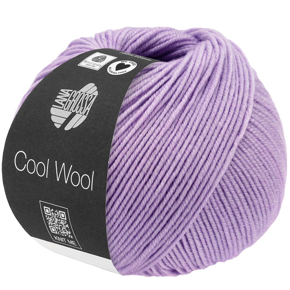 LANA GROSSA COOL WOOL Häkelwolle, 160 m (Strickgarn aus extrafeiner Merinowolle, kuschelig weich und pflegeleicht), 50 g