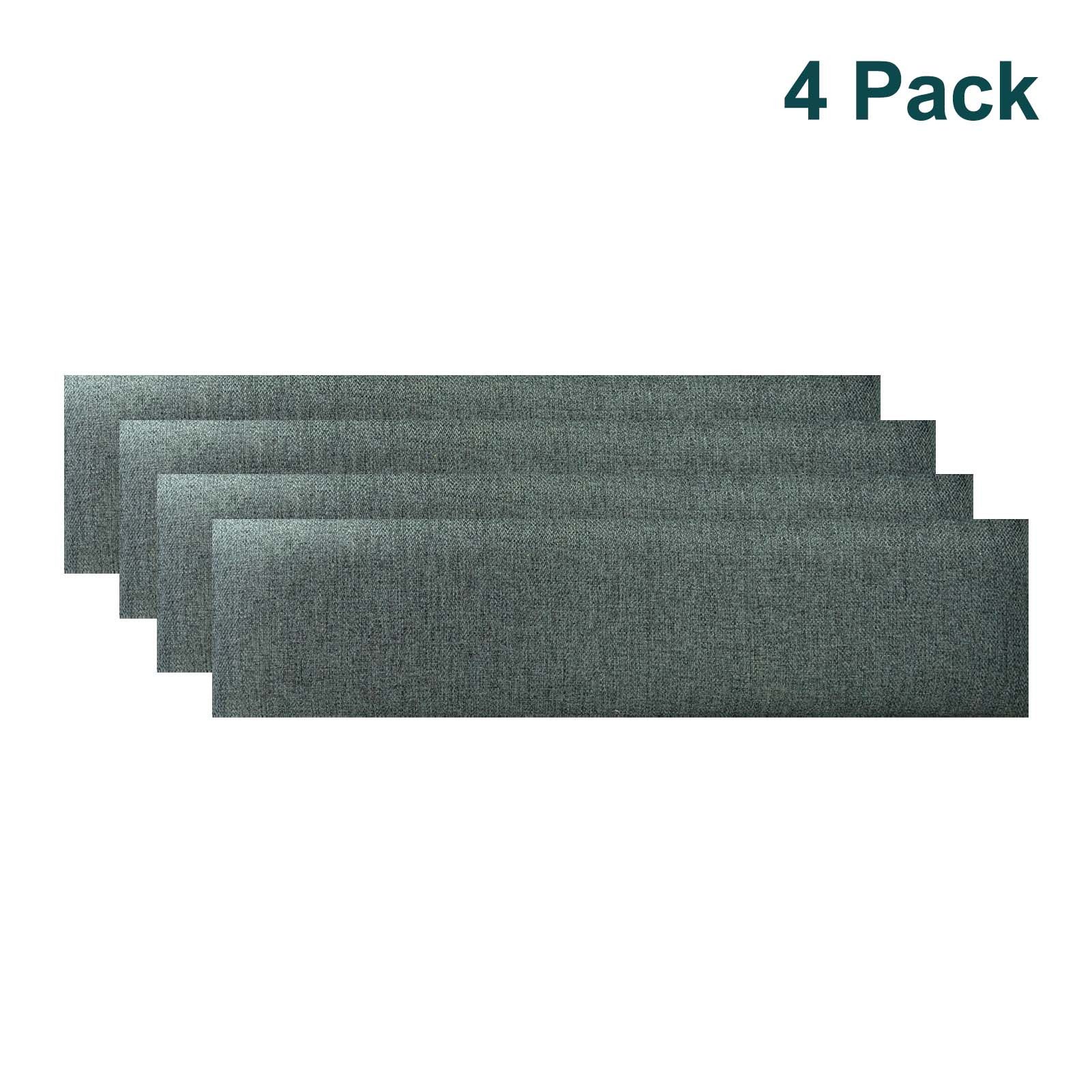 Mejale Wandpolster Gepolstertes Wandpaneel 3D zur Wanddekoration und Stoßschutz 15x60cm, (4 St)